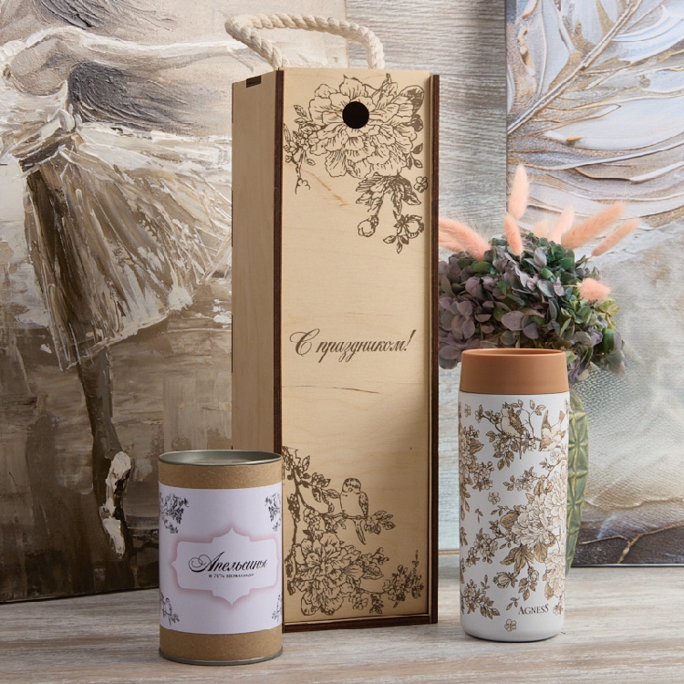 "Цветочная идиллия"-подарочный набор