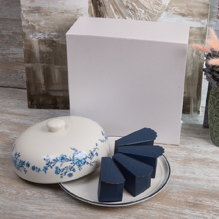 "Элегантность синего"-подарочный набор