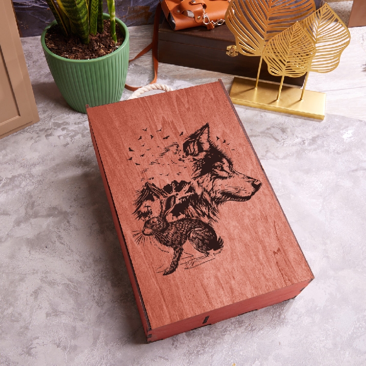 Подарочный набор "ВОЛК И ЗАЯЦ"