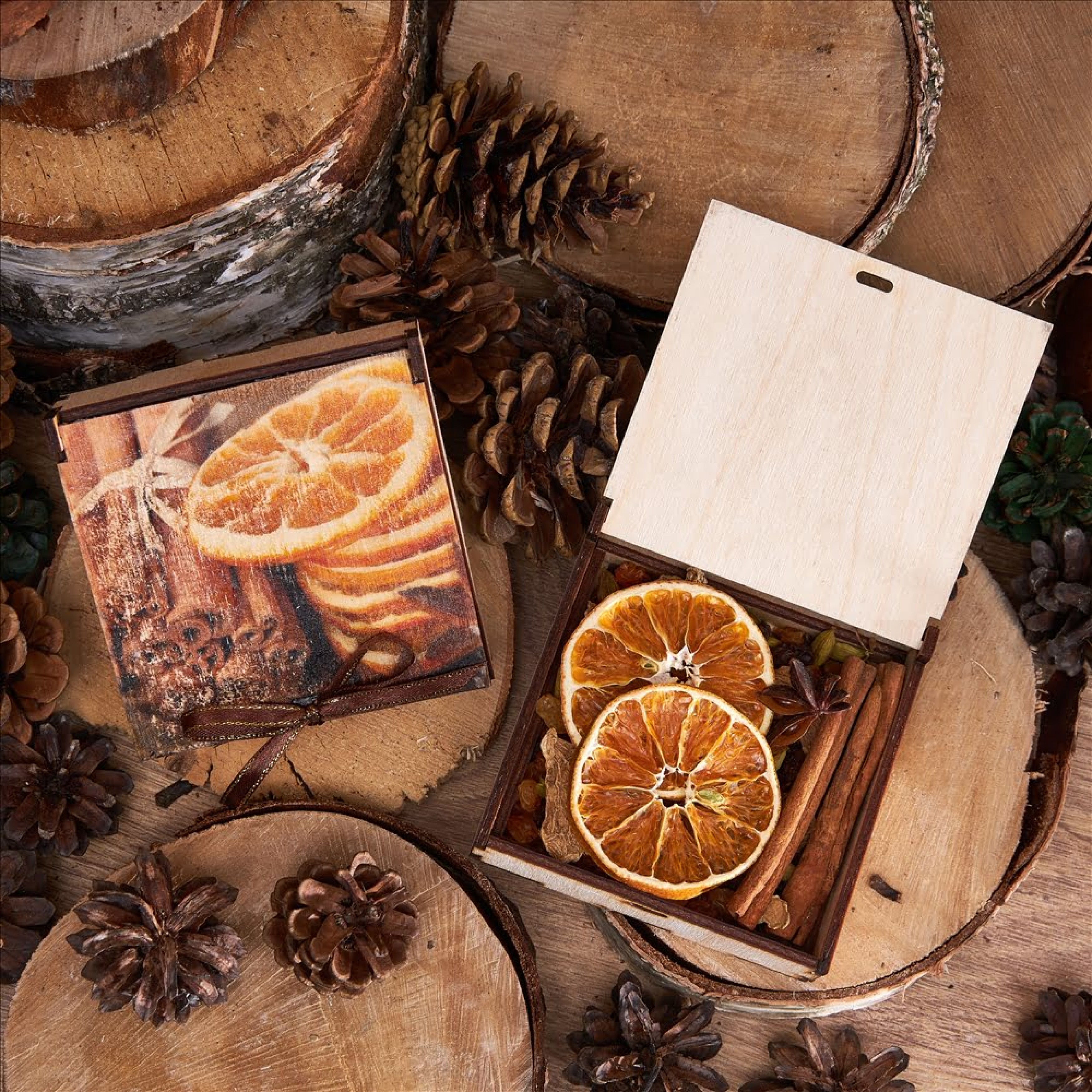 Подарочный набор «Глинтвейн с апельсином»