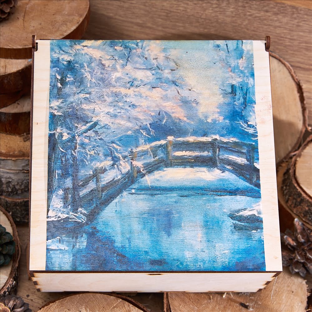 Подарочный набор «Заснеженный мост»