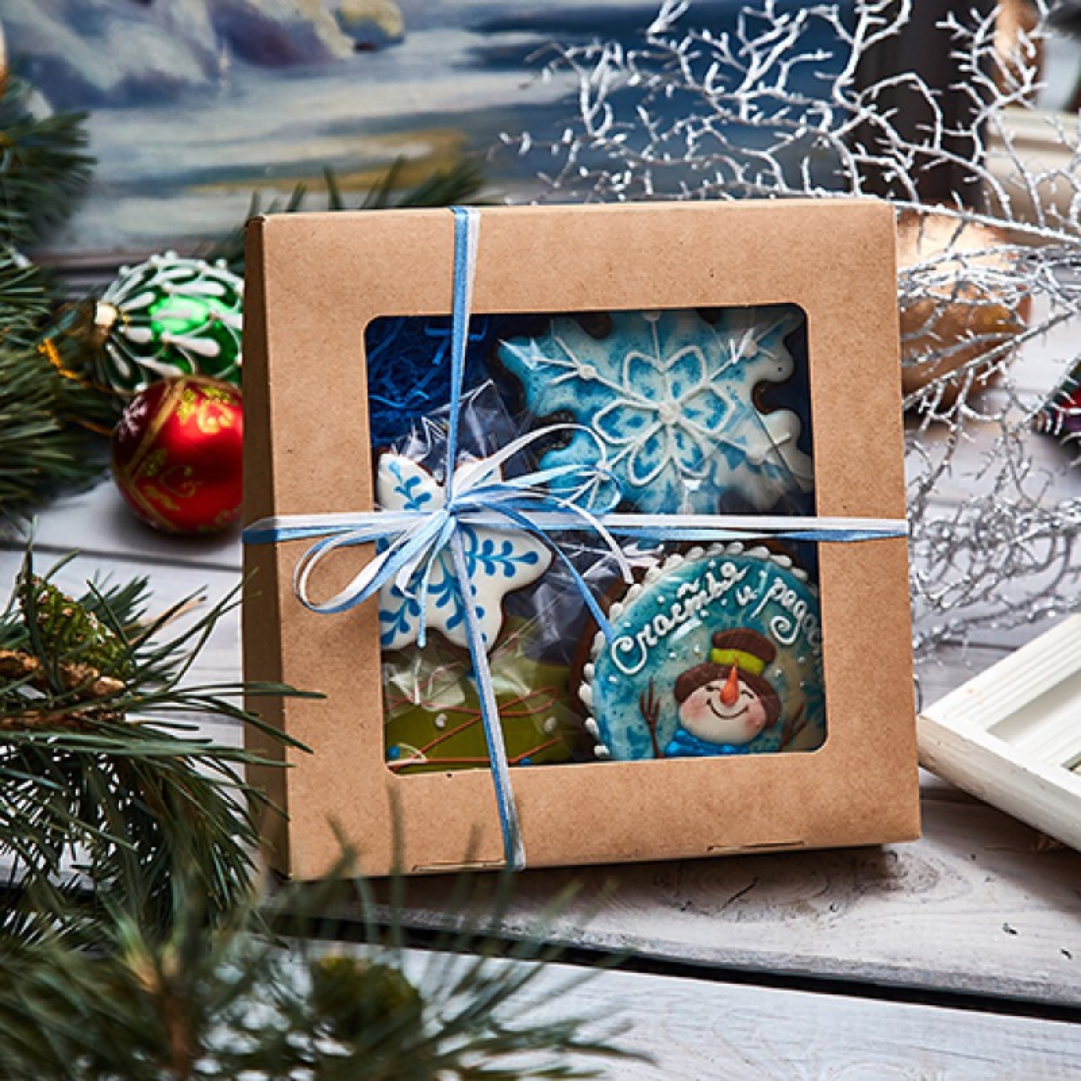 Подарочный набор "Новогодние пряники"