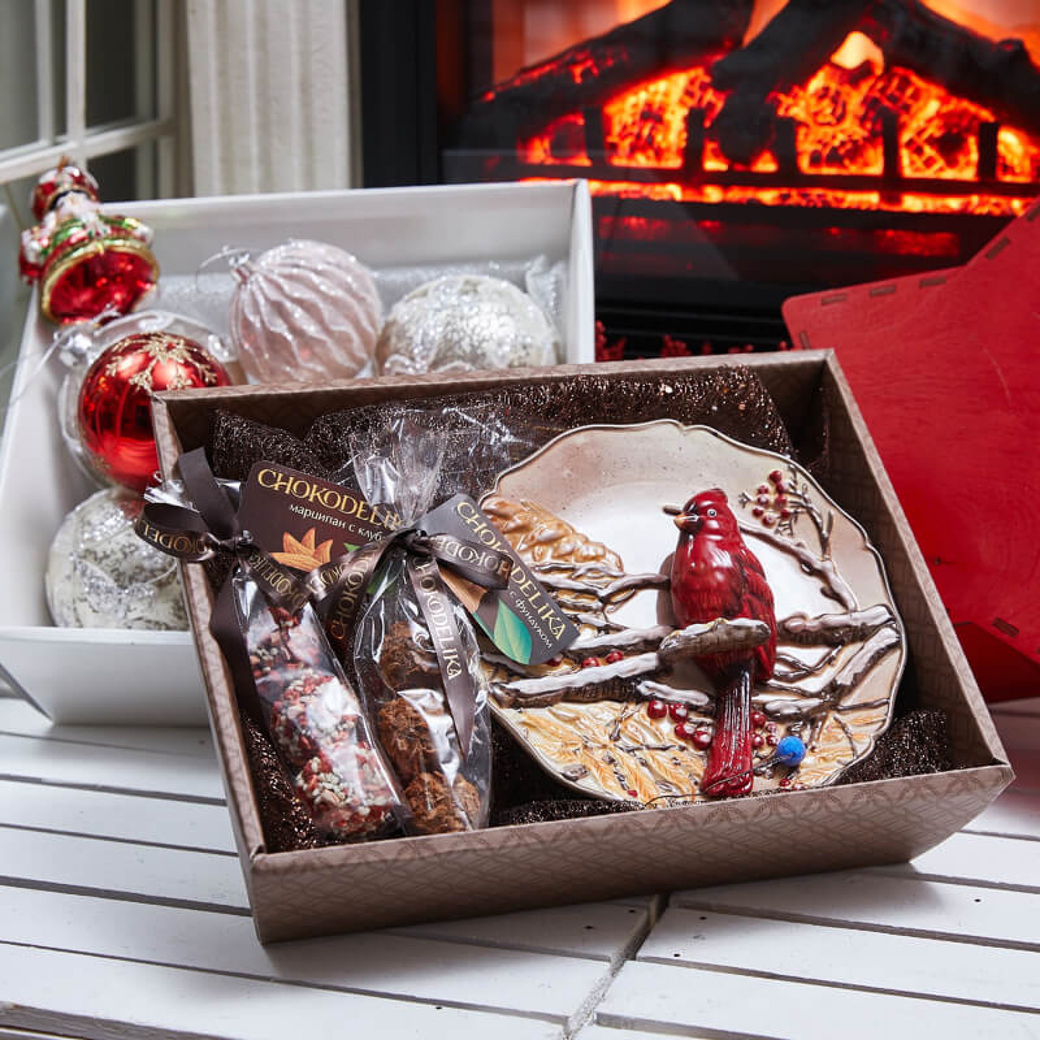 Подарочный набор «Птица зимняя»