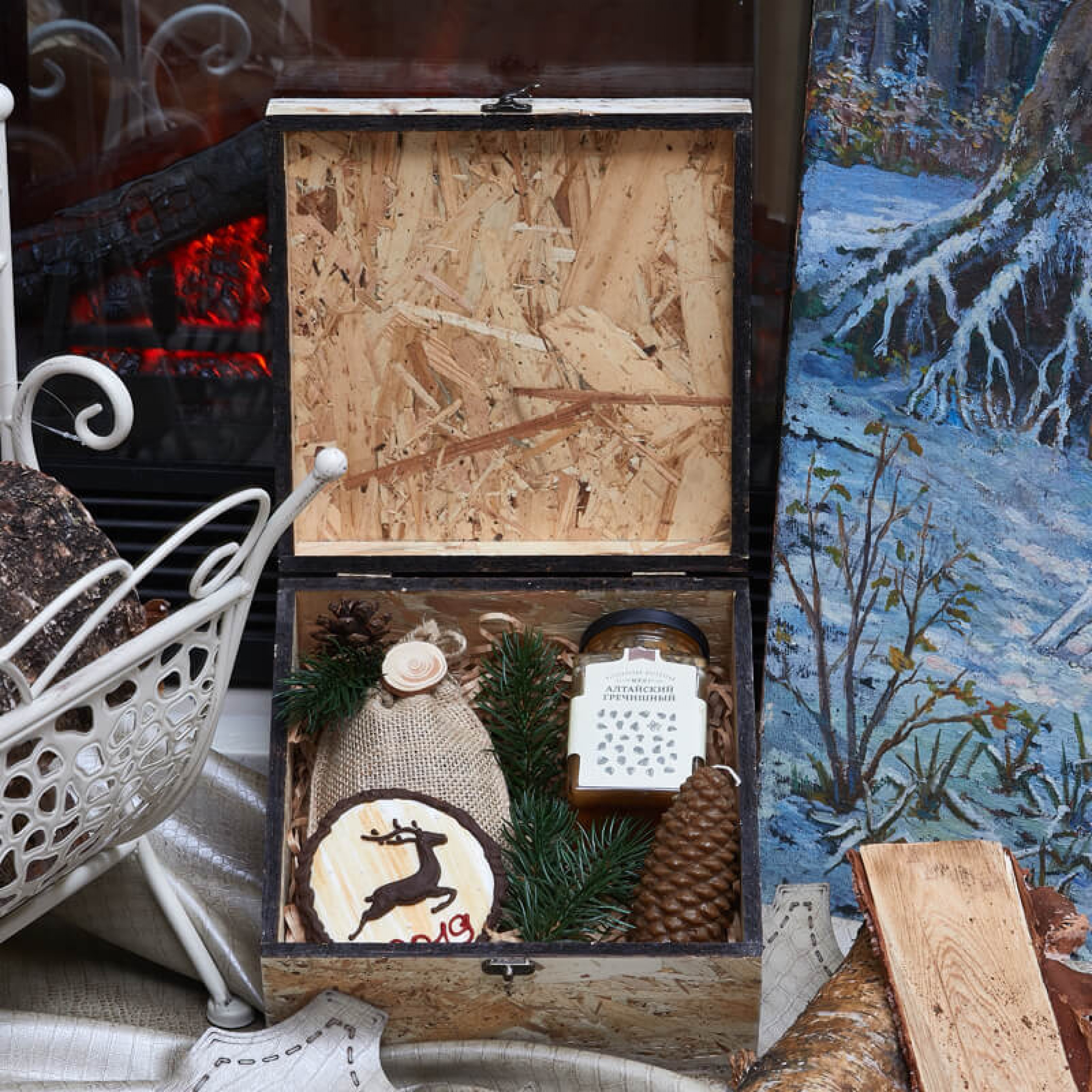 Подарочный набор "Сибирский олень"