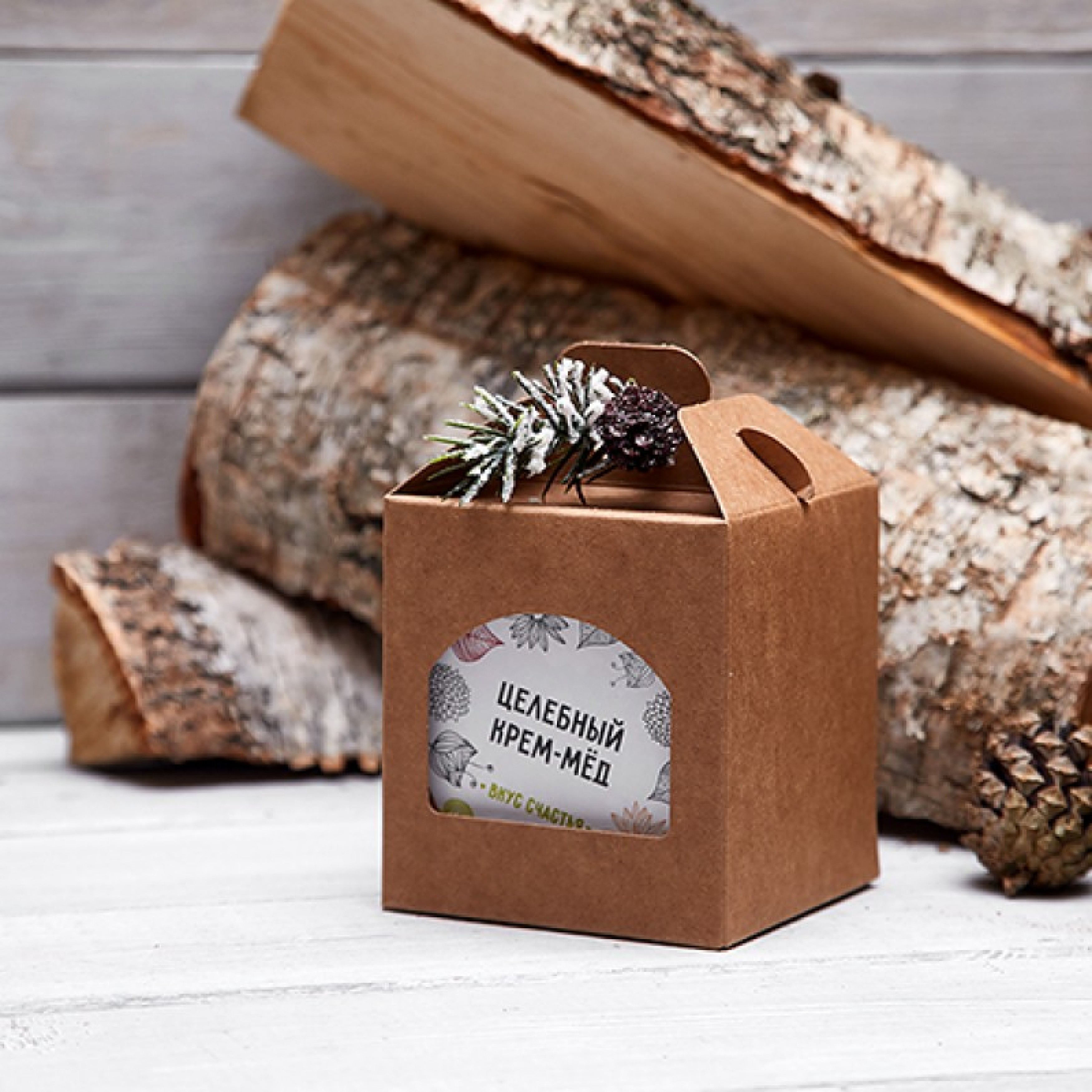 Подарочный набор «Целебный крем-мед»