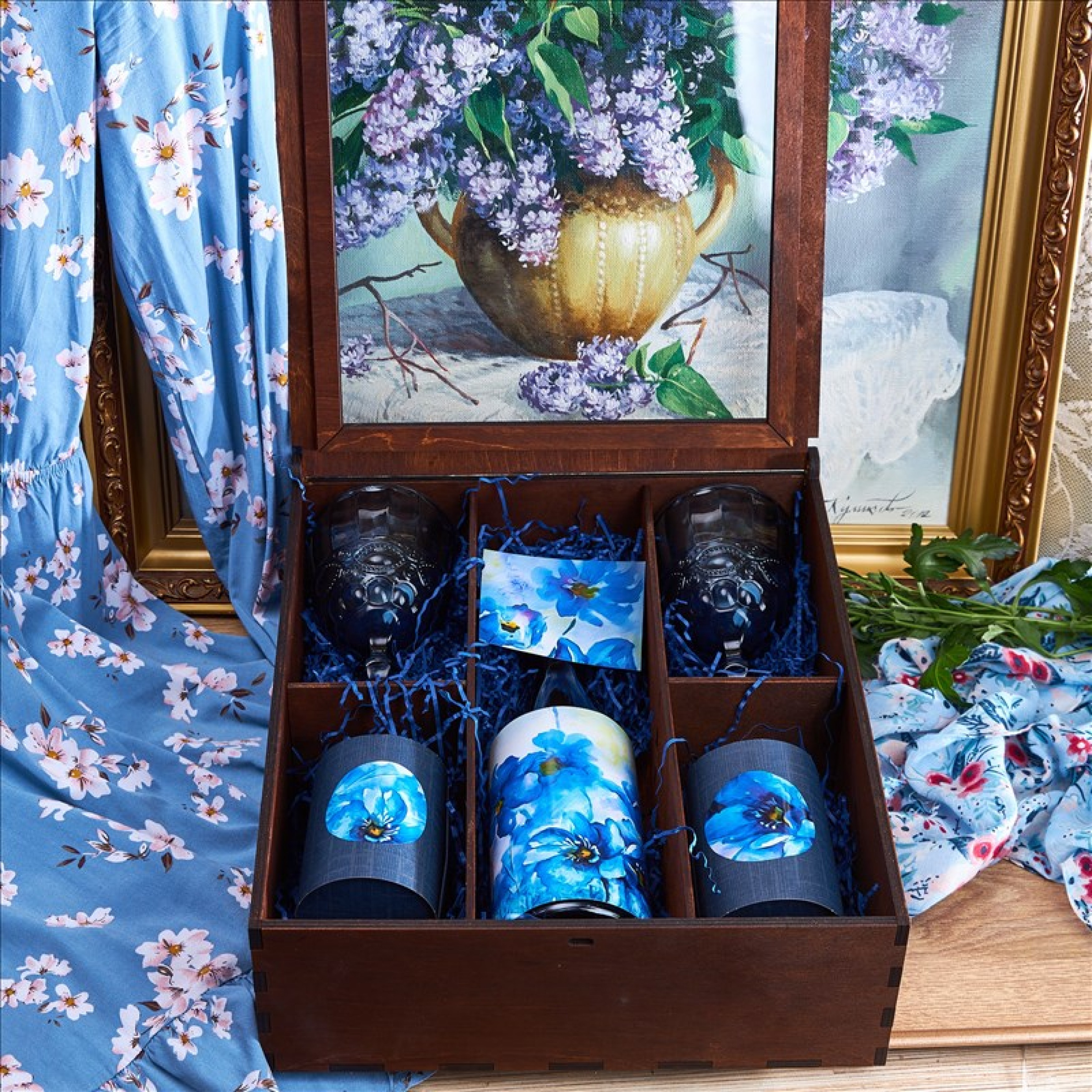 Подарочный набор "Ирисы"