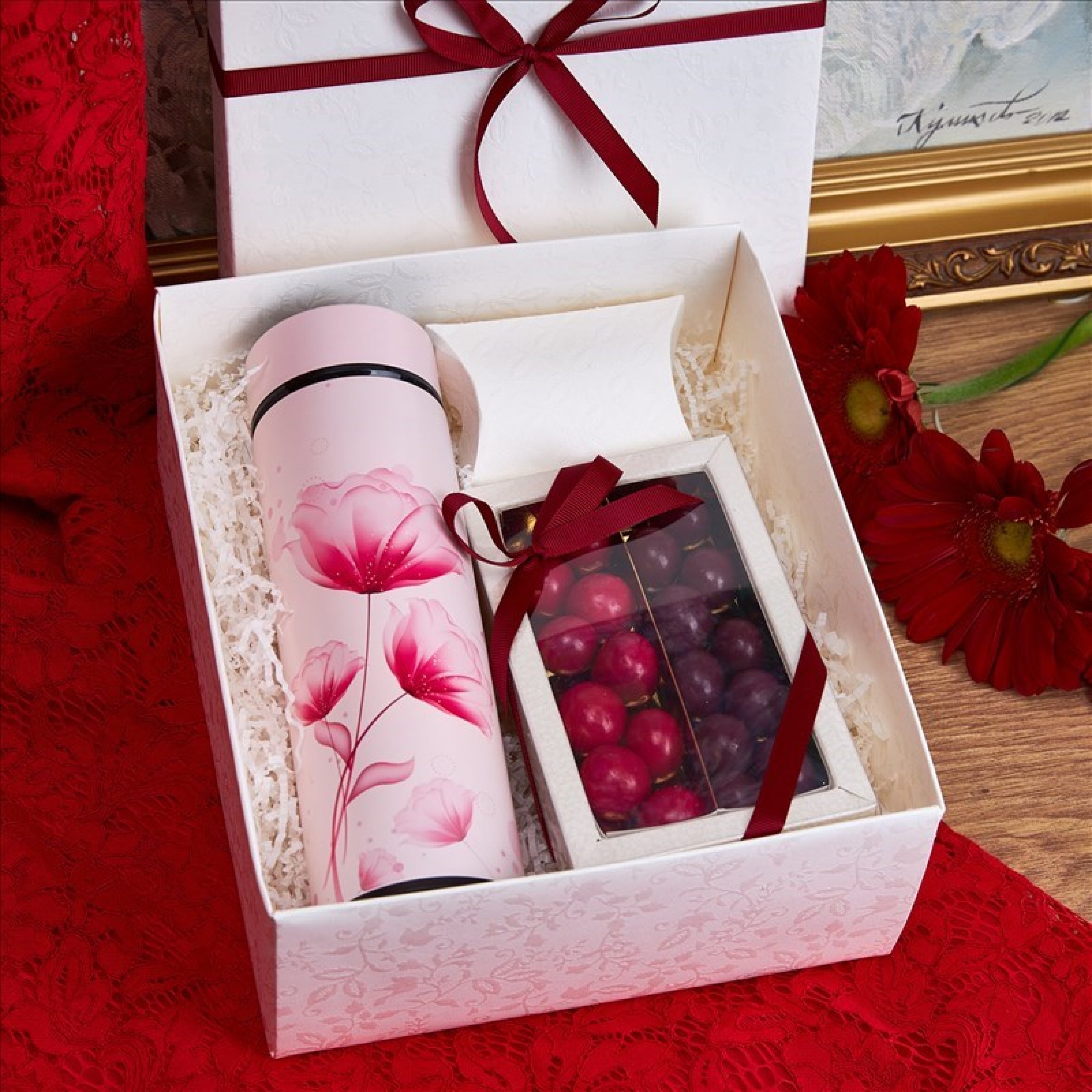 Подарочный набор "Нежные цветы"
