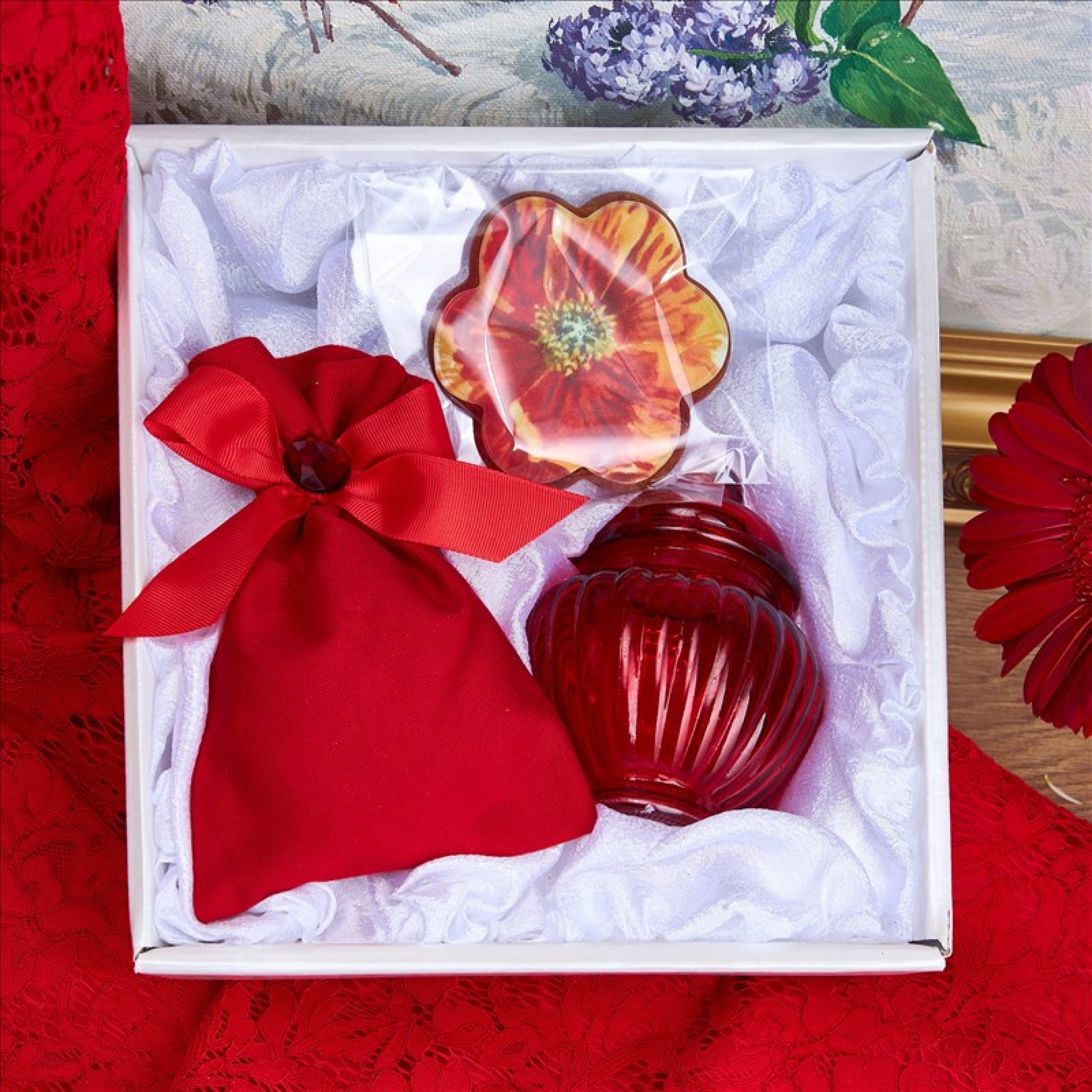 Подарочный набор "Цветочная поляна"