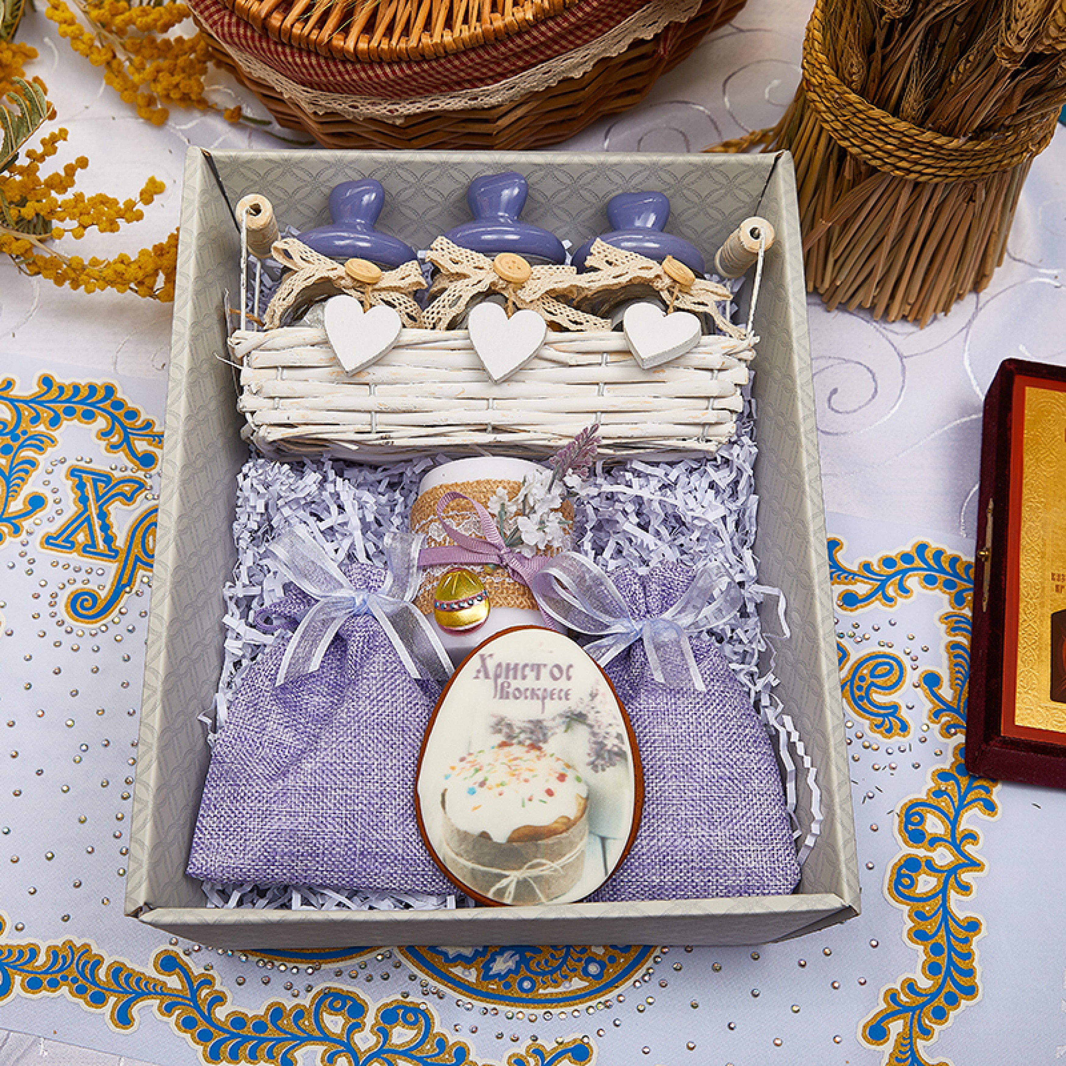 Подарочный набор «Лавандовая Пасха»