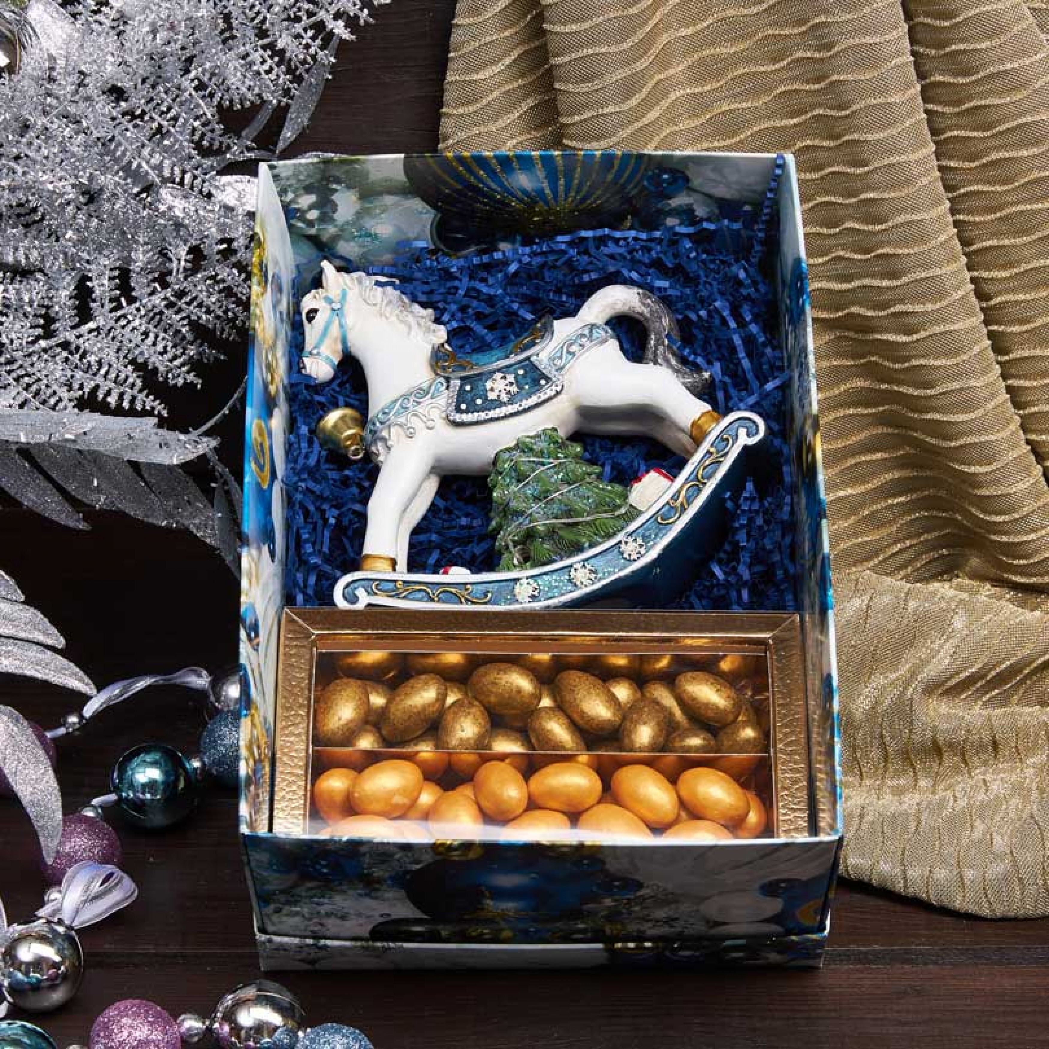 Подарочный набор «Лошадка из ретро»