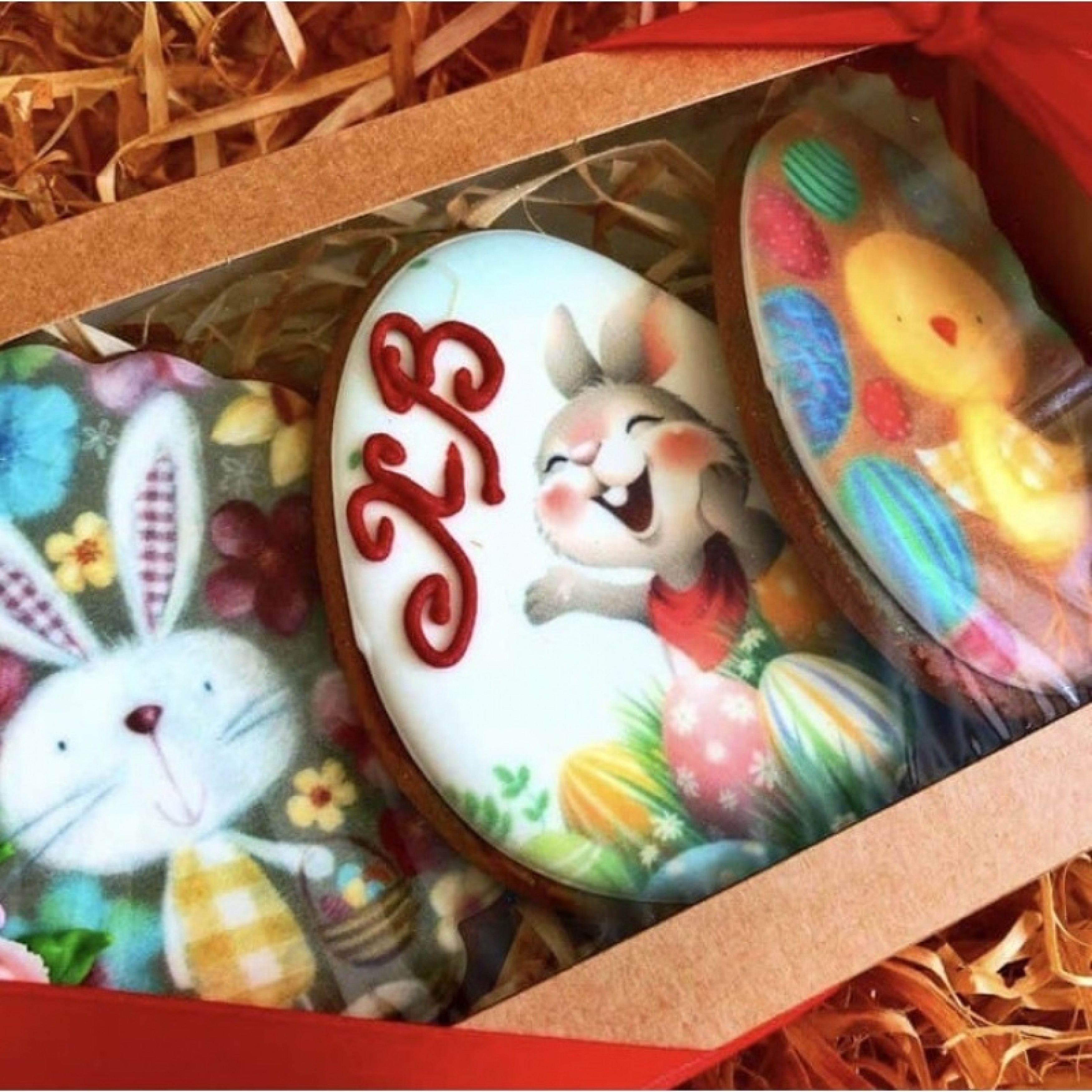 Подарочный набор «Пасхальный набор из трех пряников»