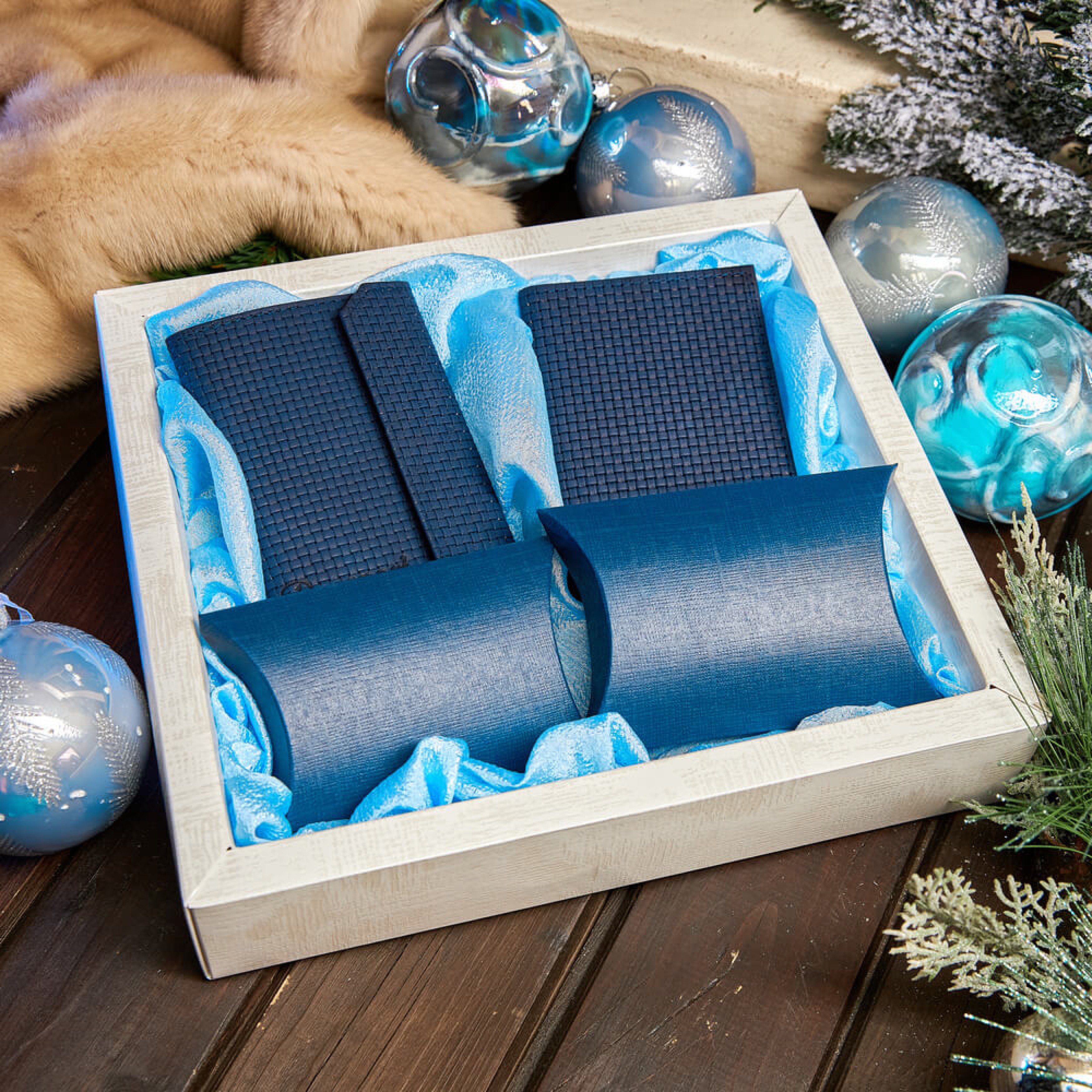 Подарочный набор «Синий иней»