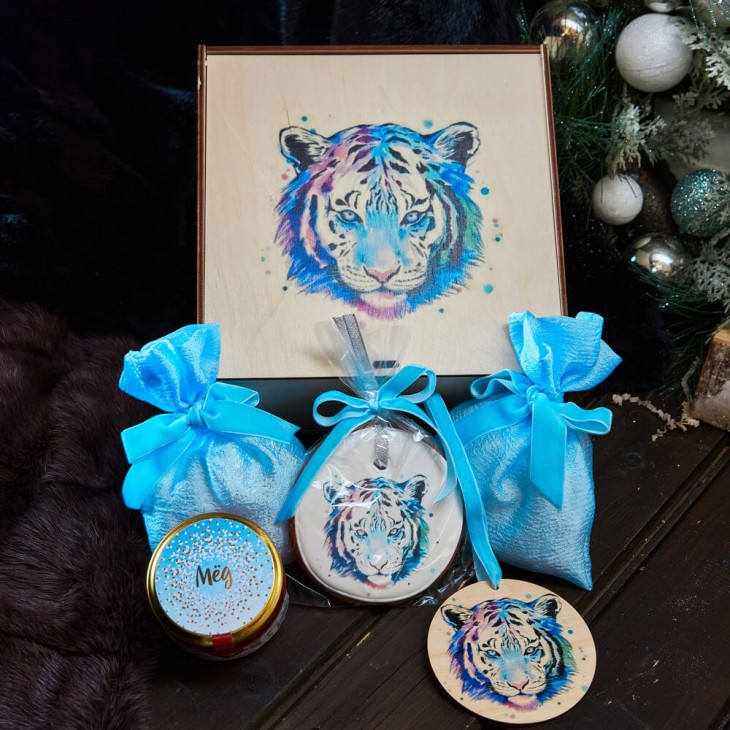 Подарочный набор «Голубой тигр»