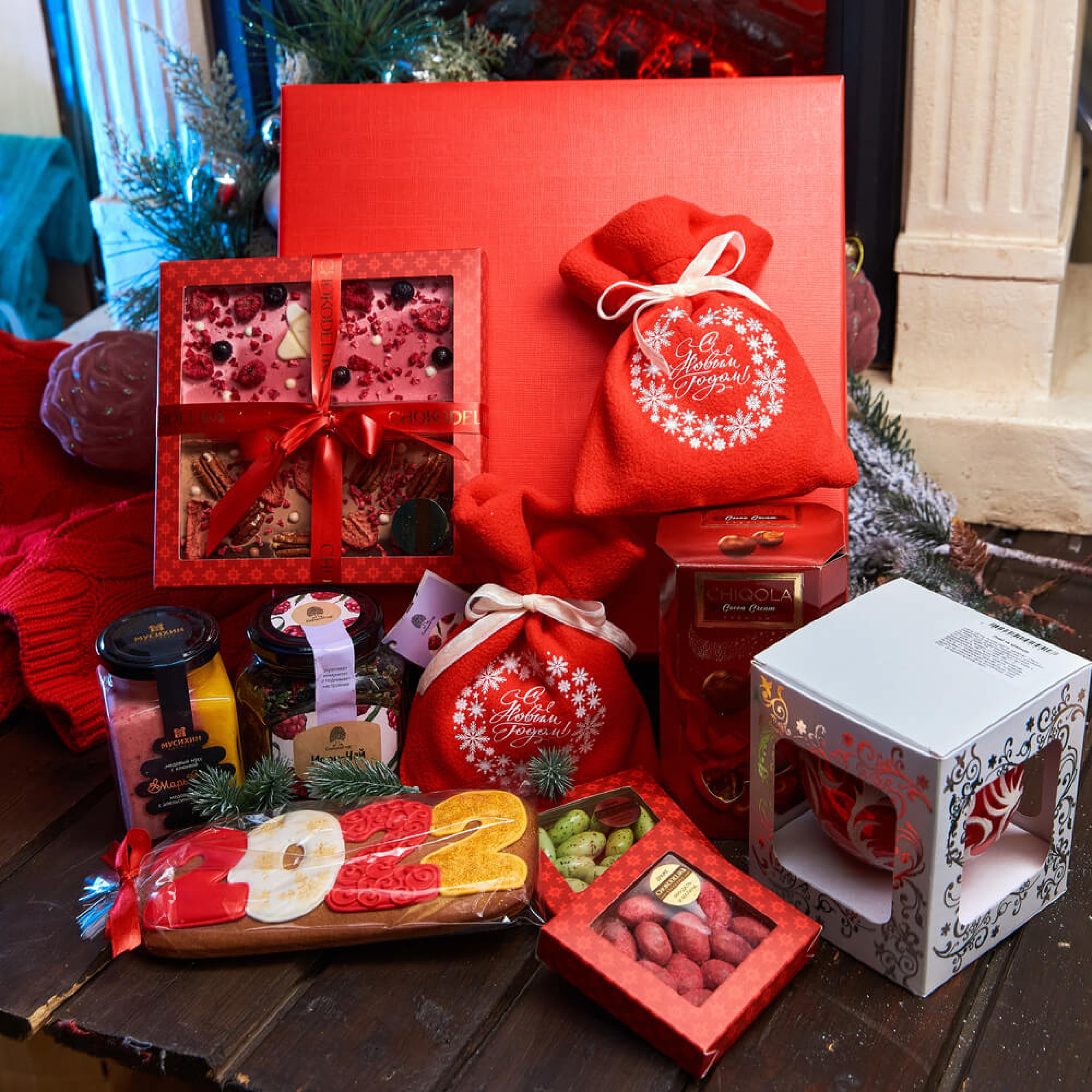 Подарочный набор «Красный иней»