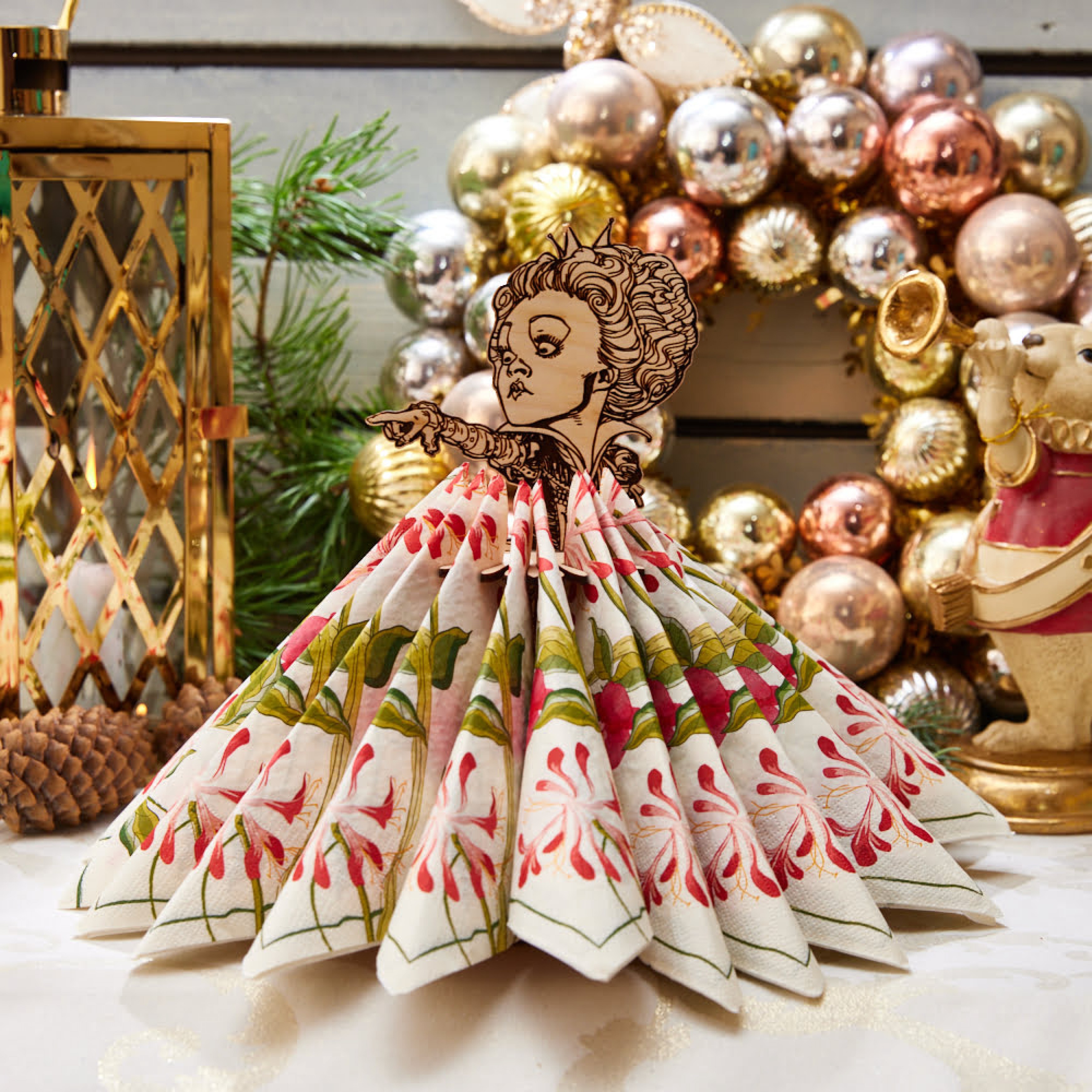 салфетница «Красная королева»