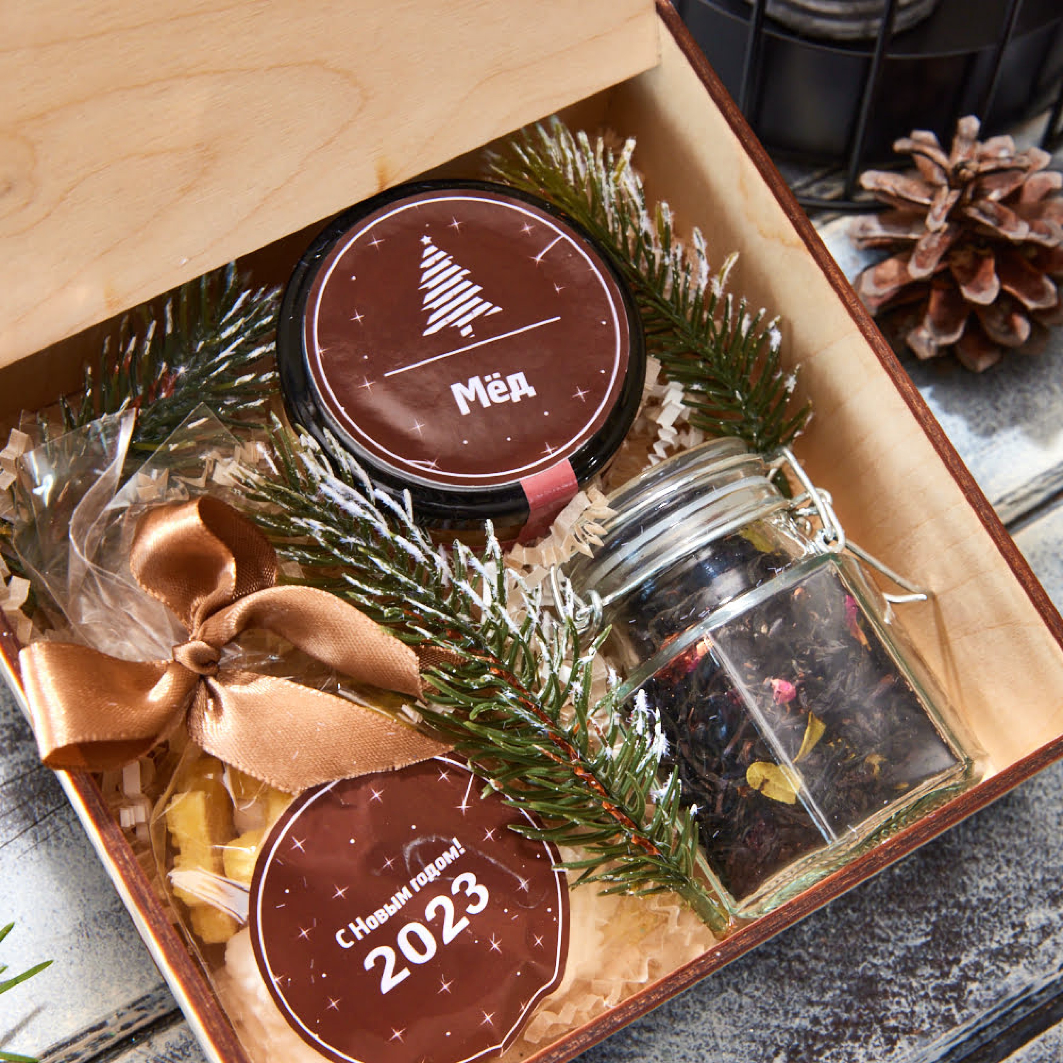 подарочный набор «Сладкий чай»