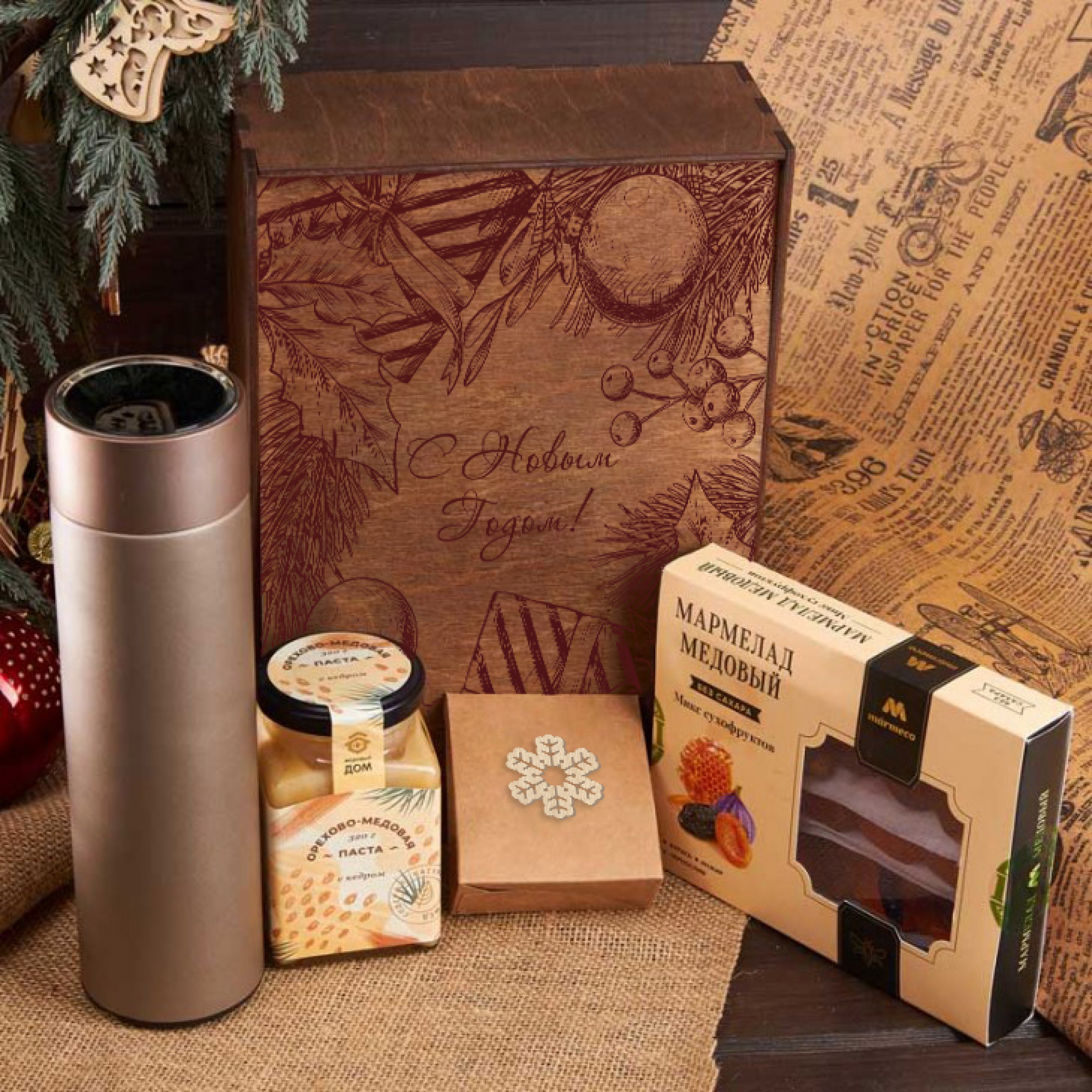 Подарочный набор «Медовый чай»
