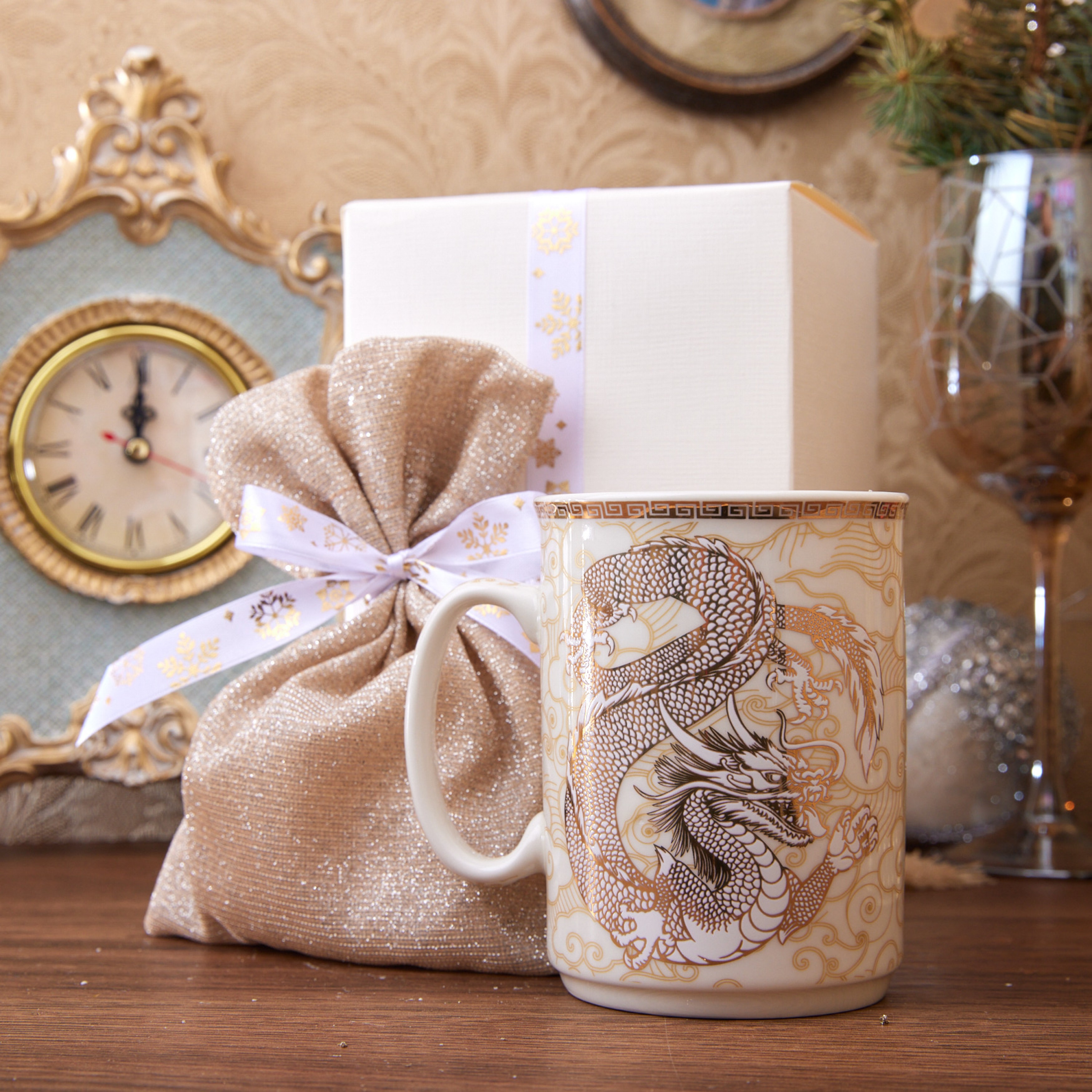 Подарочный набор "БЕЛЫЙ ДРАКОН"