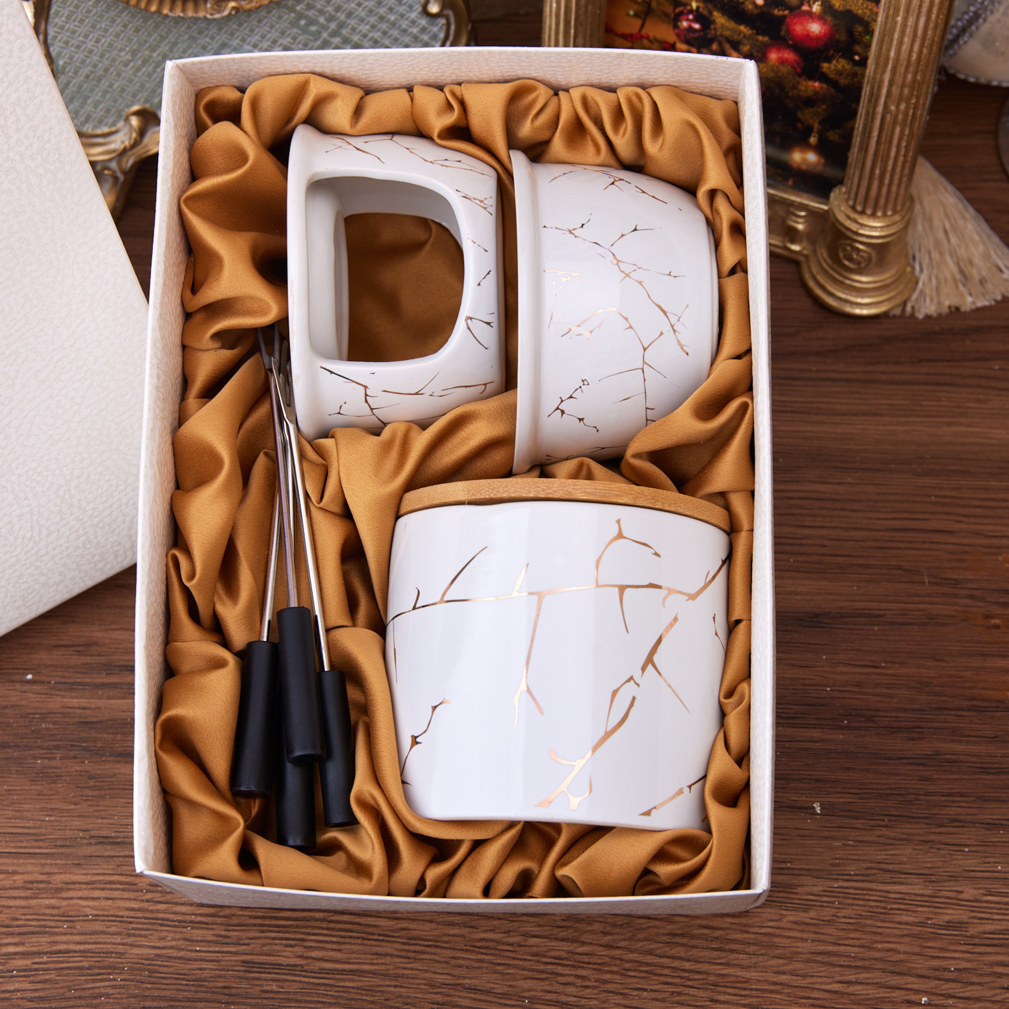 Подарочный набор "ШОКОЛАДНОЕ ФОНДЮ"