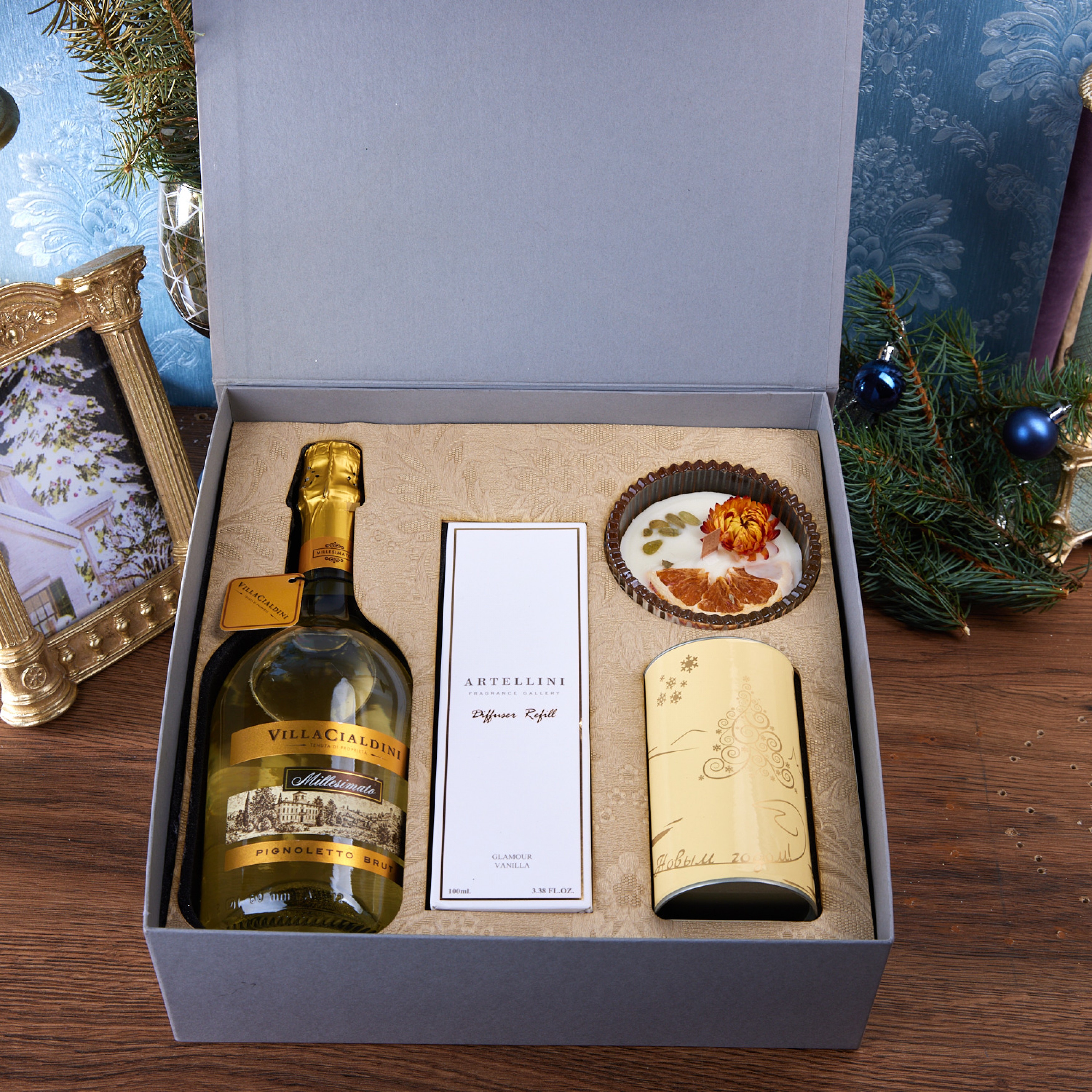 Подарочный набор "СЕРЕБРЯНЫЕ КОНЬКИ"