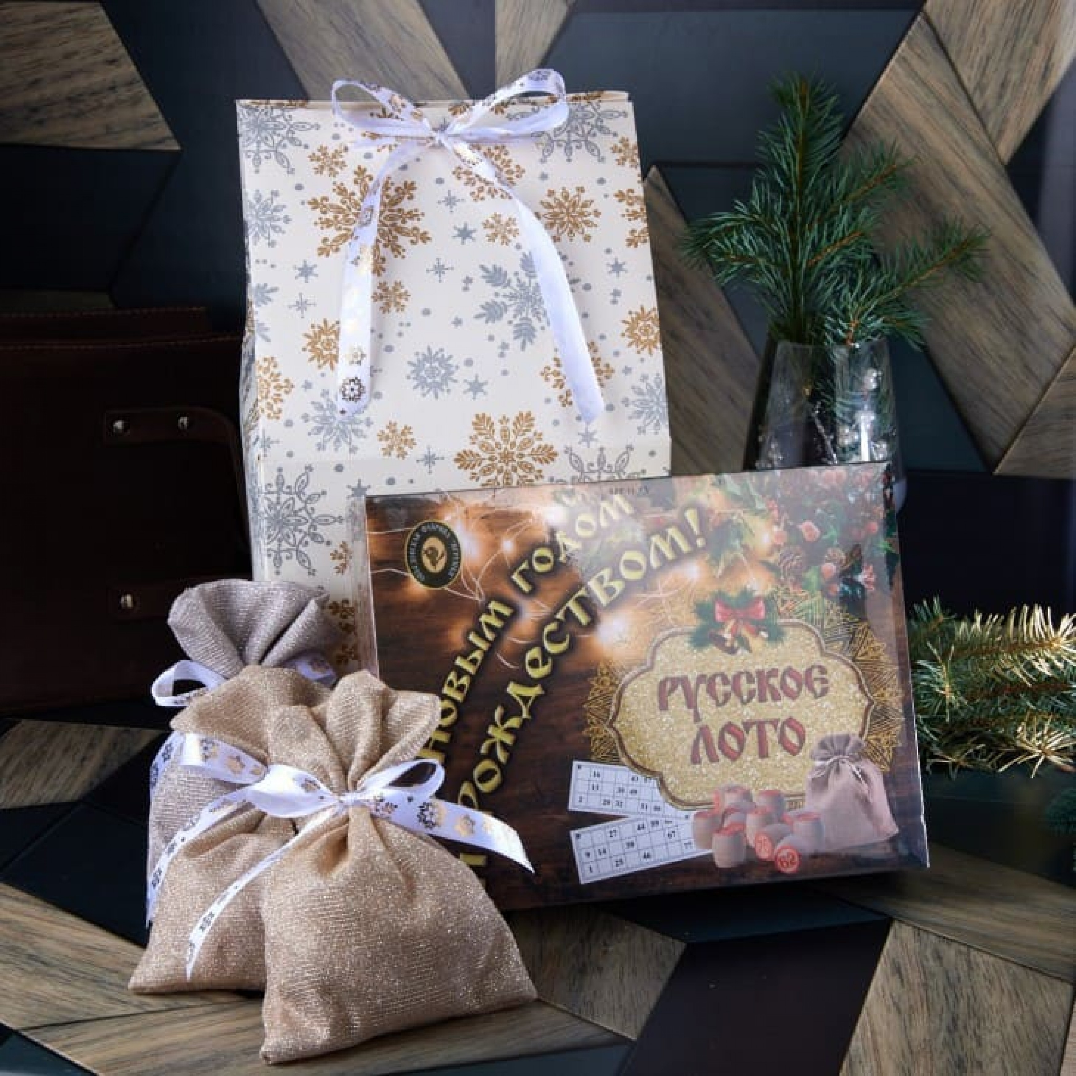 Подарочный набор "НОВОГОДНЕЕ ЛОТО"