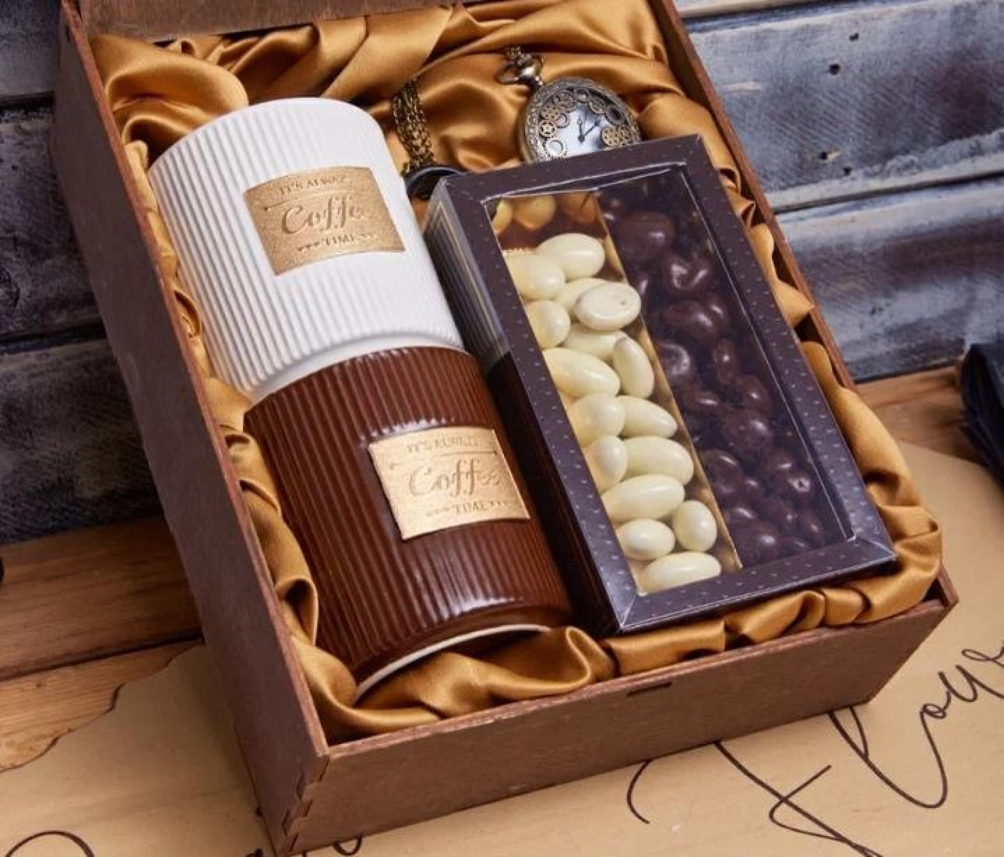 ПОДАРОЧНЫЙ НАБОР «ВРЕМЯ ПИТЬ КОФЕ»