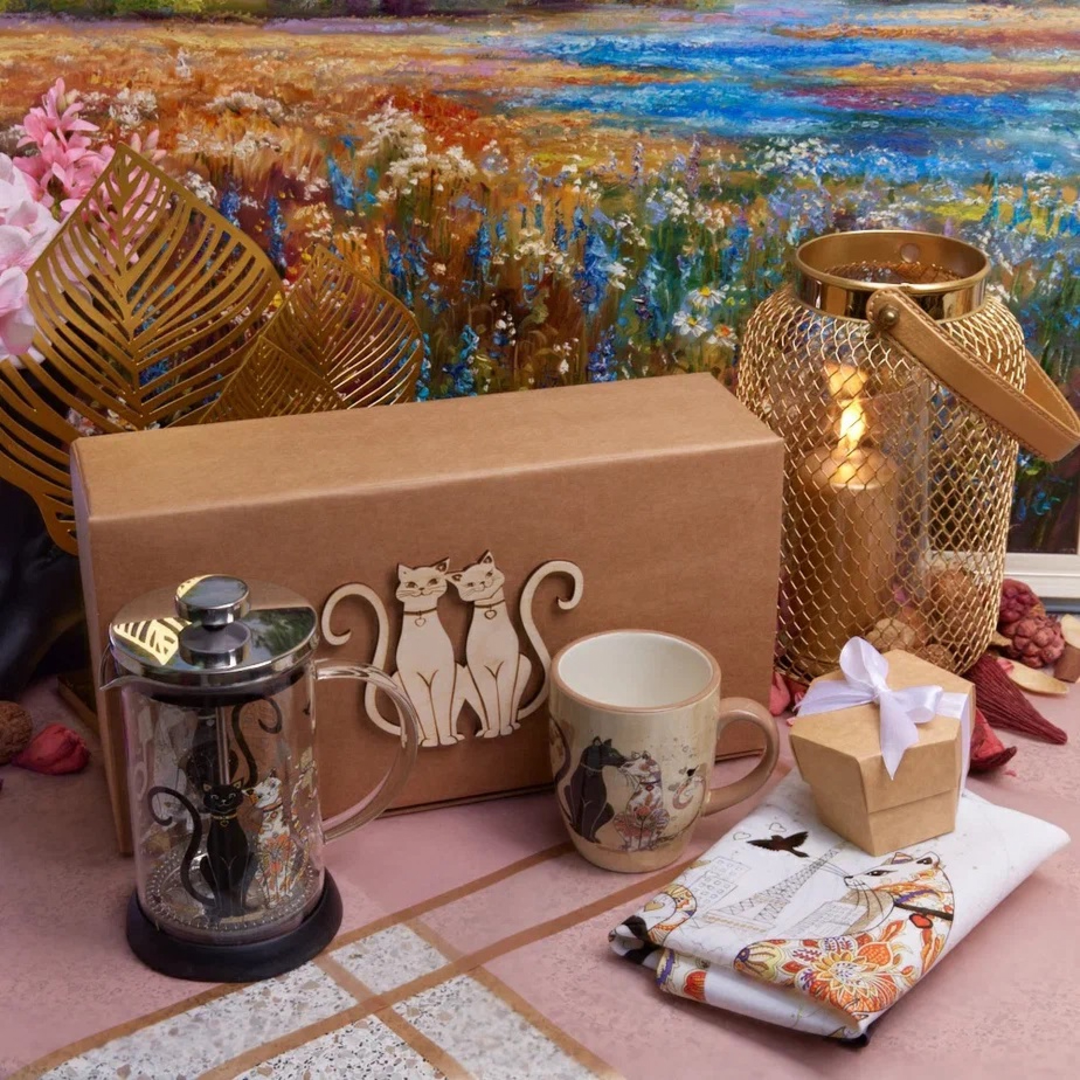 ПОДАРОЧНЫЙ НАБОР «КОШЕЧКИ»