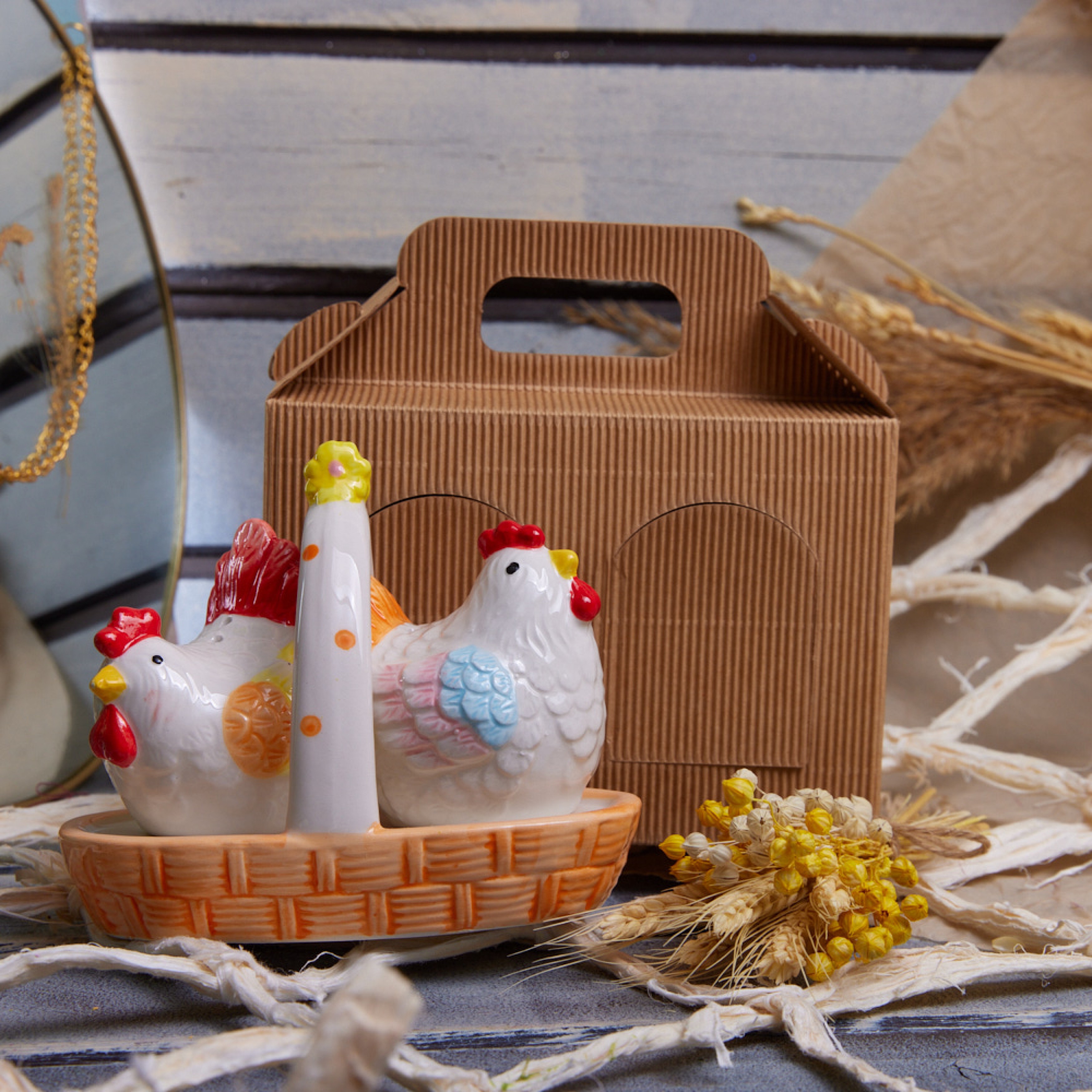 Подарочный набор "Пестрые курочки"