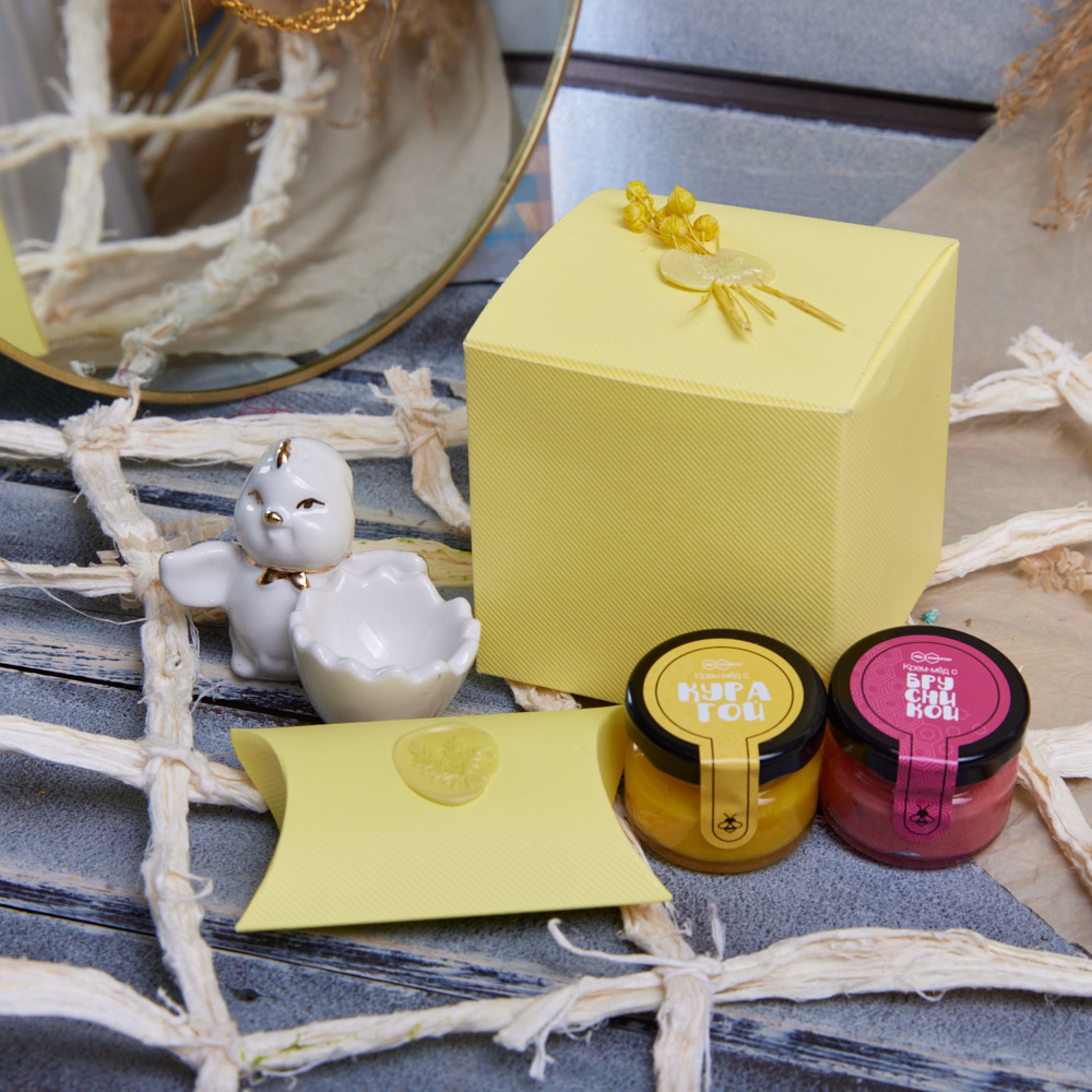 Подарочный набор "Золотой гребешок"