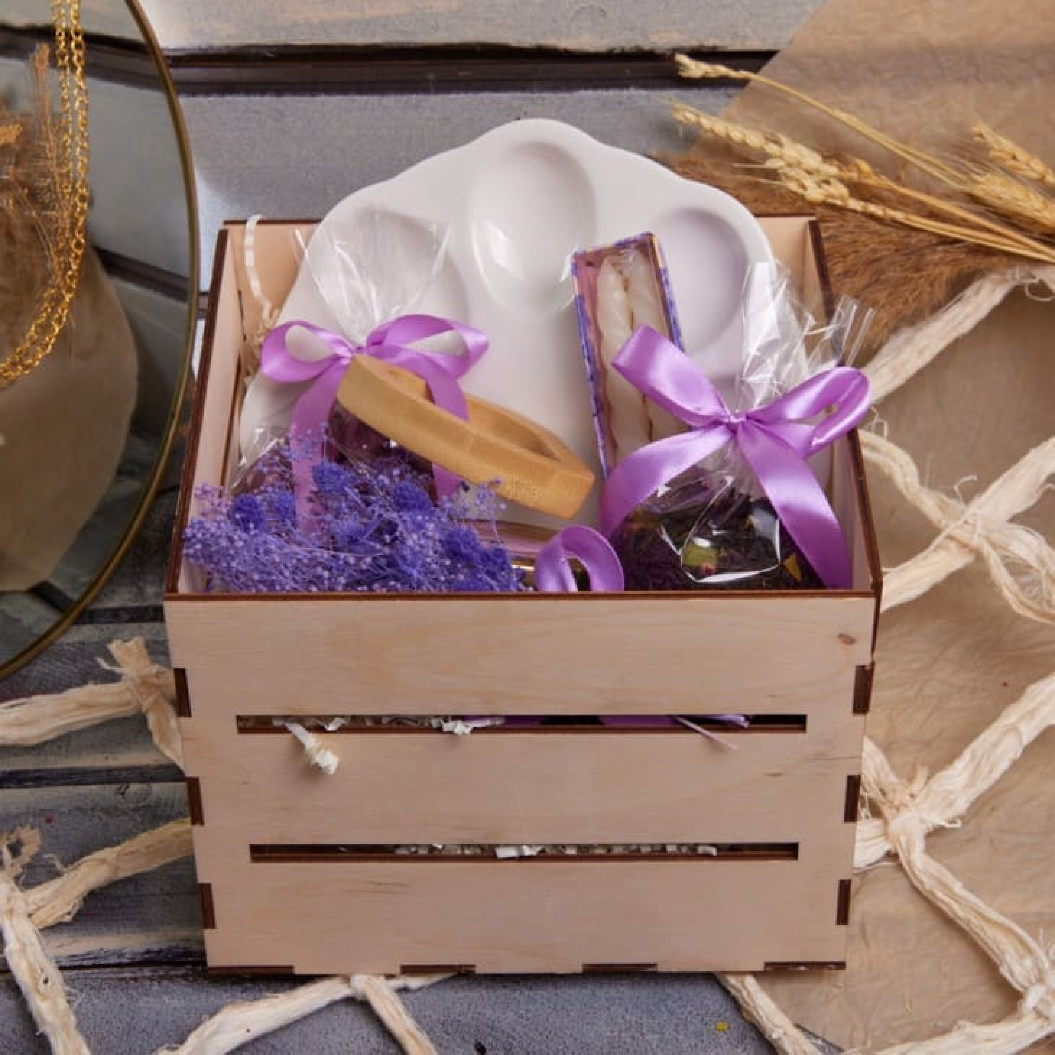 Подарочный набор "Две свечи"