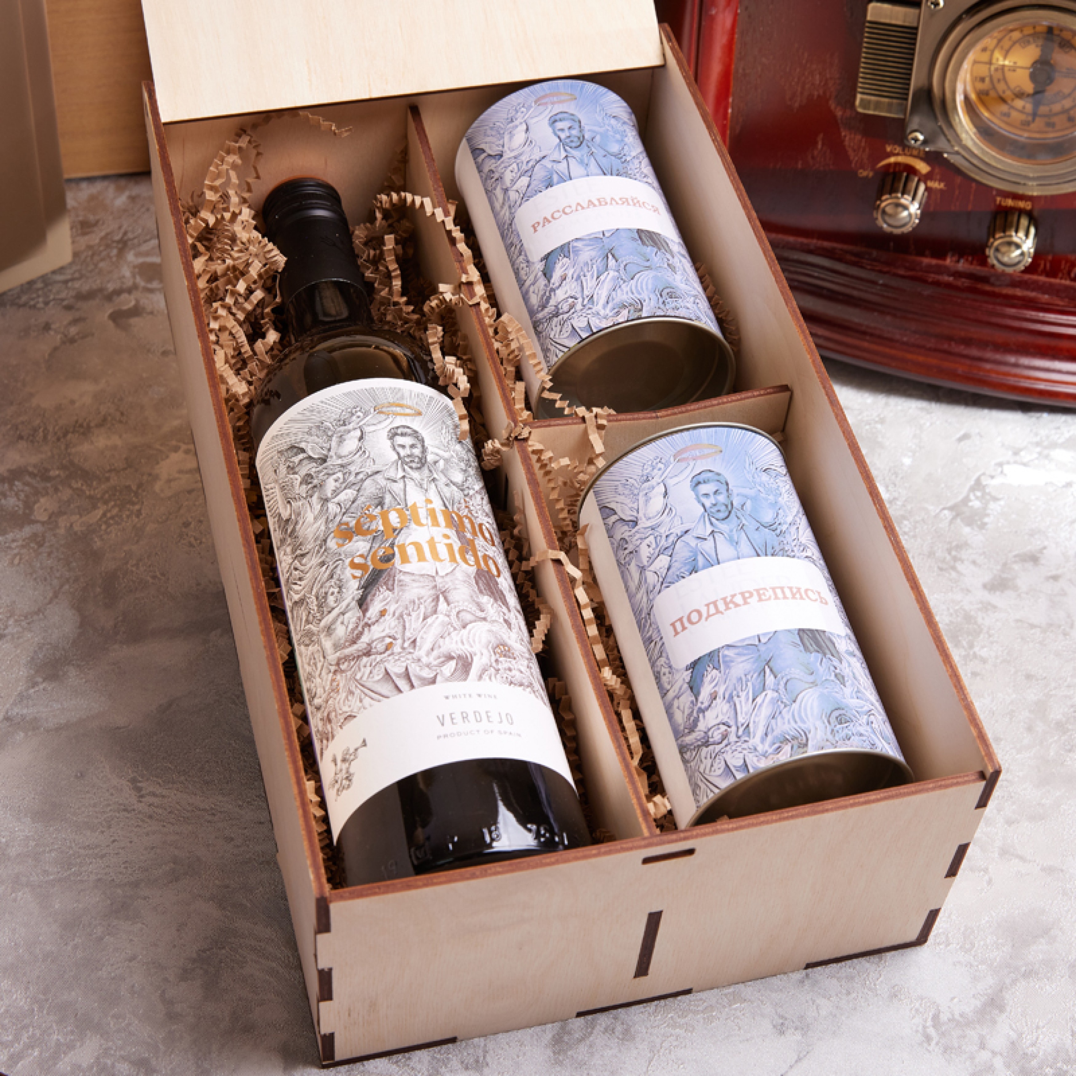 Подарочный набор "Седьмое чувство" Подарочный набор "Седьмое чувство"