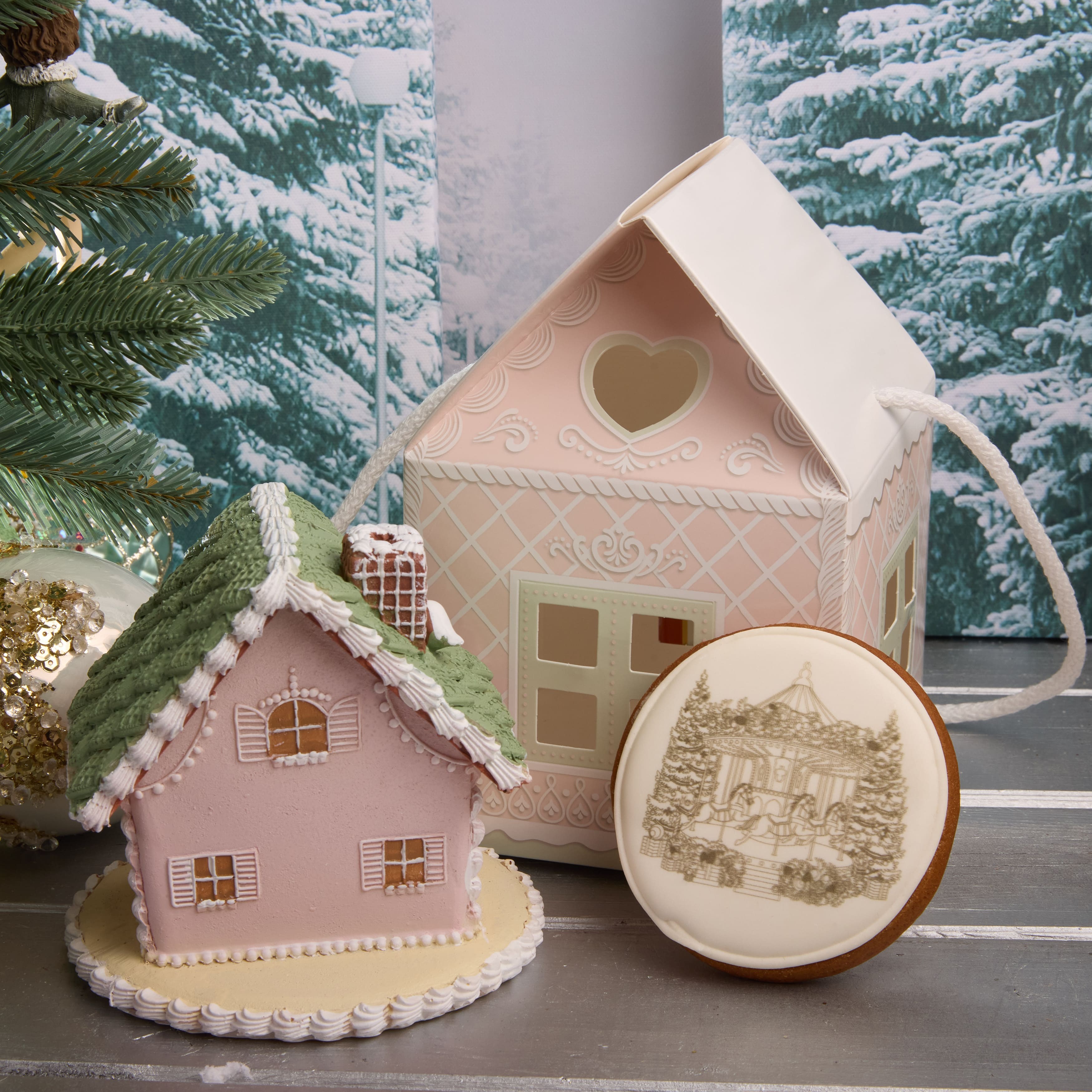 Подарочный набор "ЗИМНИЕ ДОМИКИ"