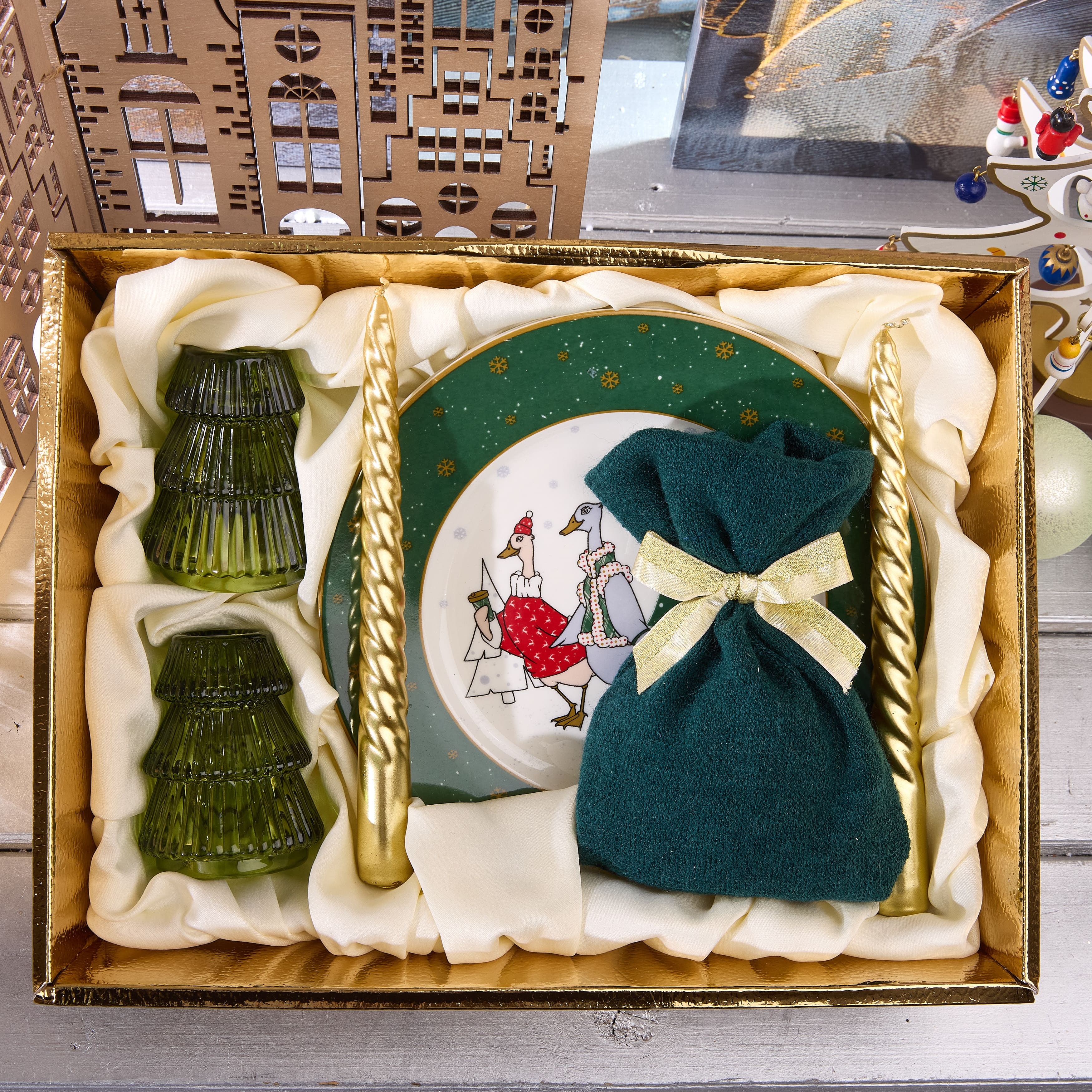 Подарочный набор "ГУСИ И ЁЛКА"