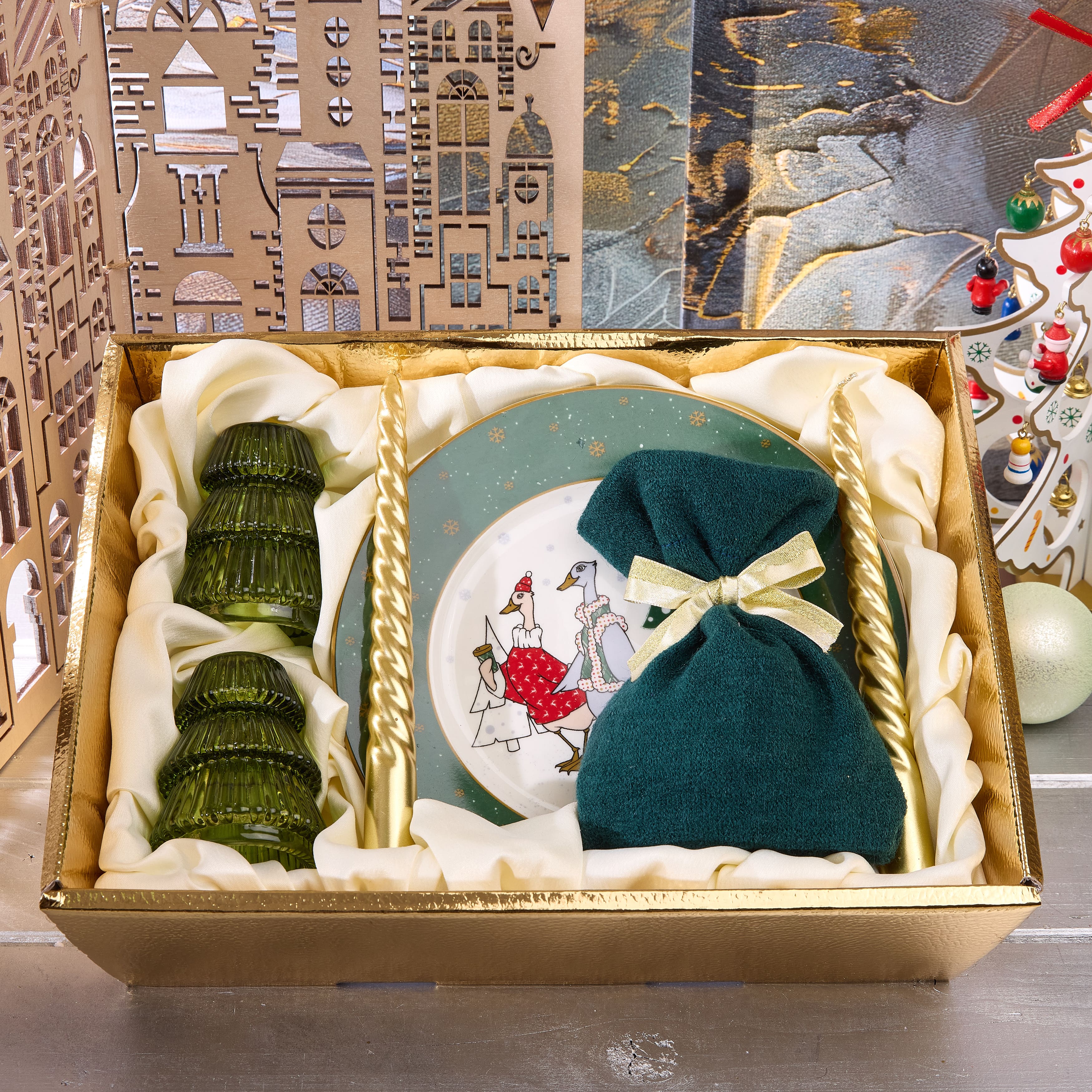 Подарочный набор "ГУСИ И ЁЛКА"