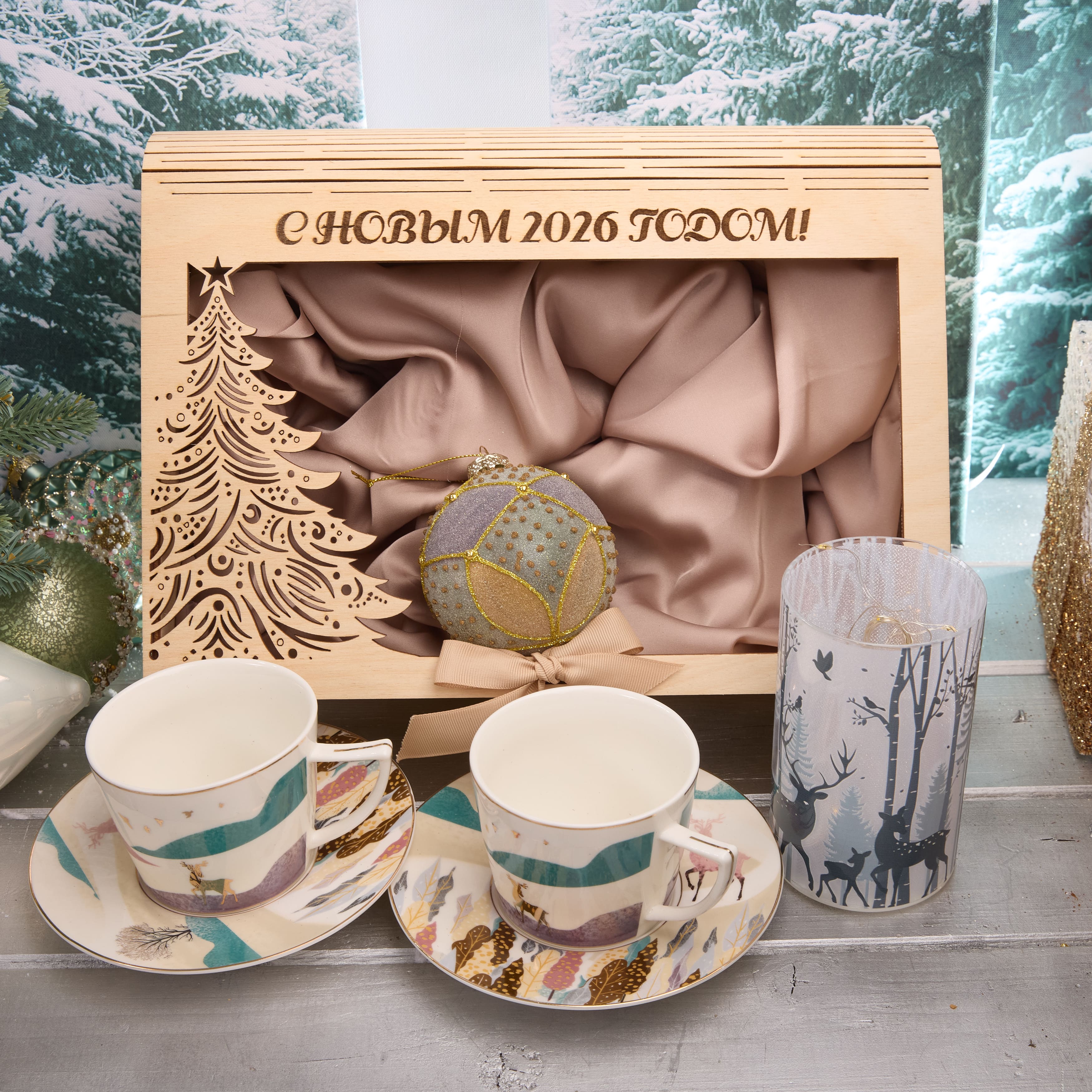 Подарочный набор "ОКНО В ЛЕС"