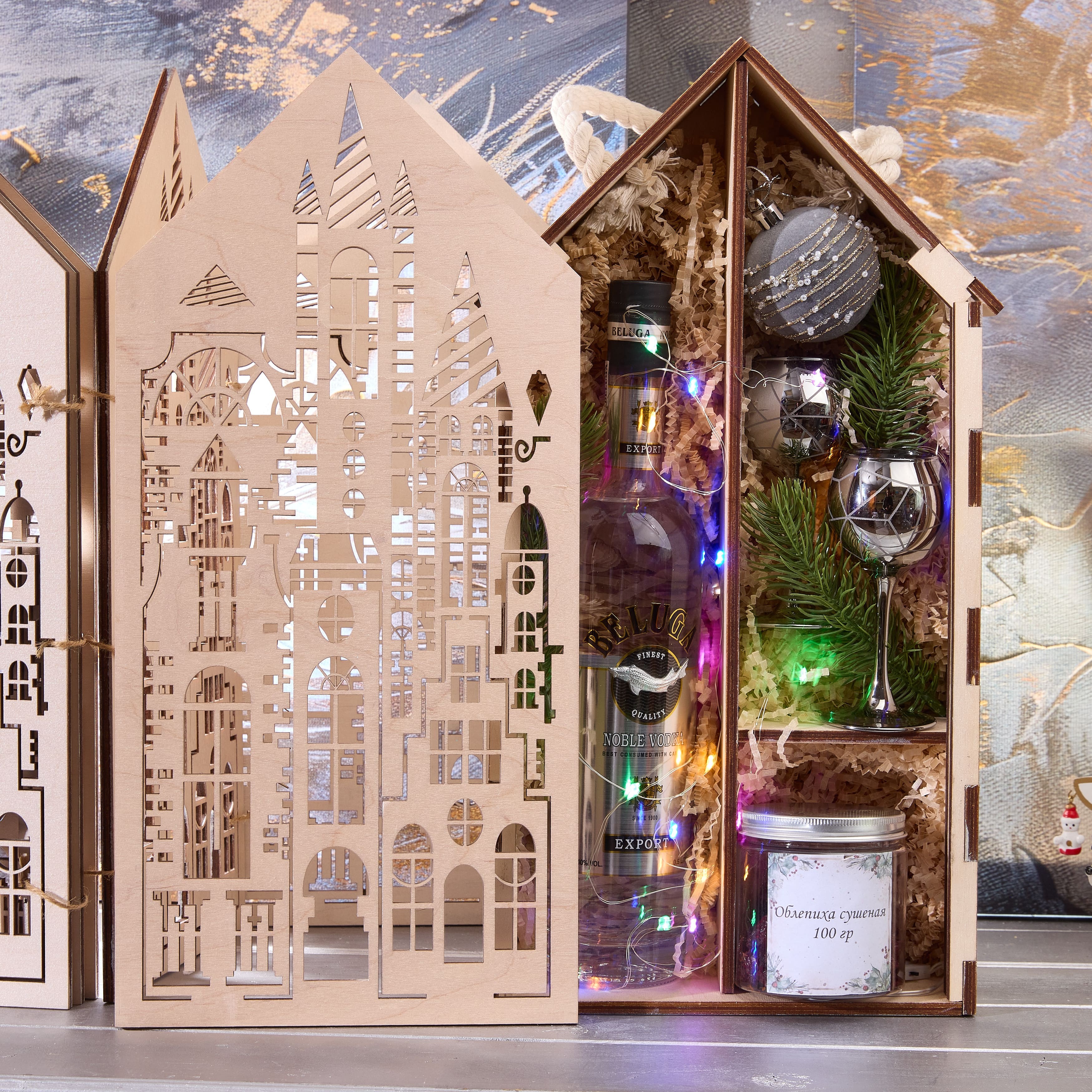 Подарочный набор "МОРОЗНЫЙ ДОМ"