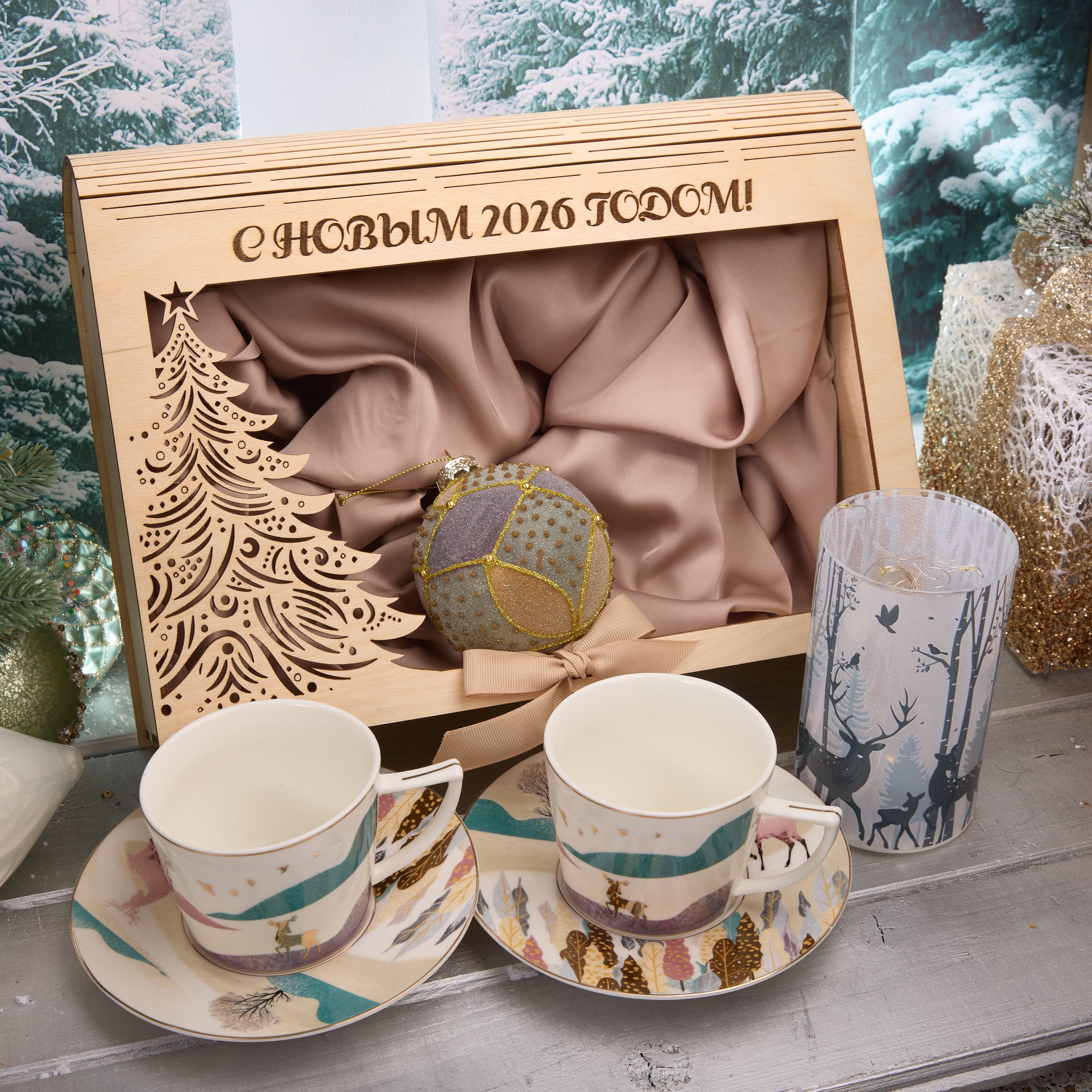 Подарочный набор "ОКНО В ЛЕС"