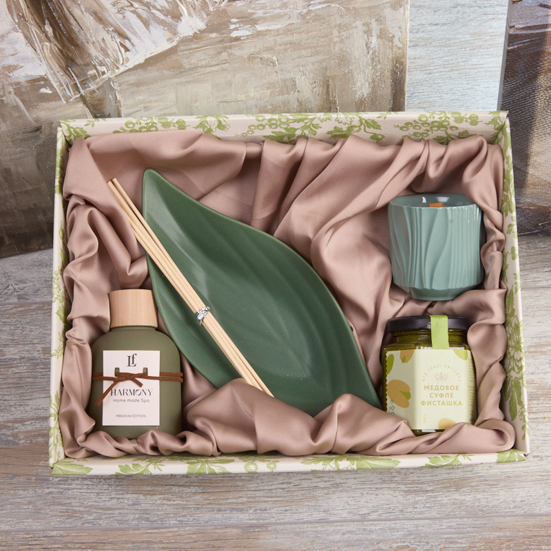 "Зелёный лист"-подарочный набор