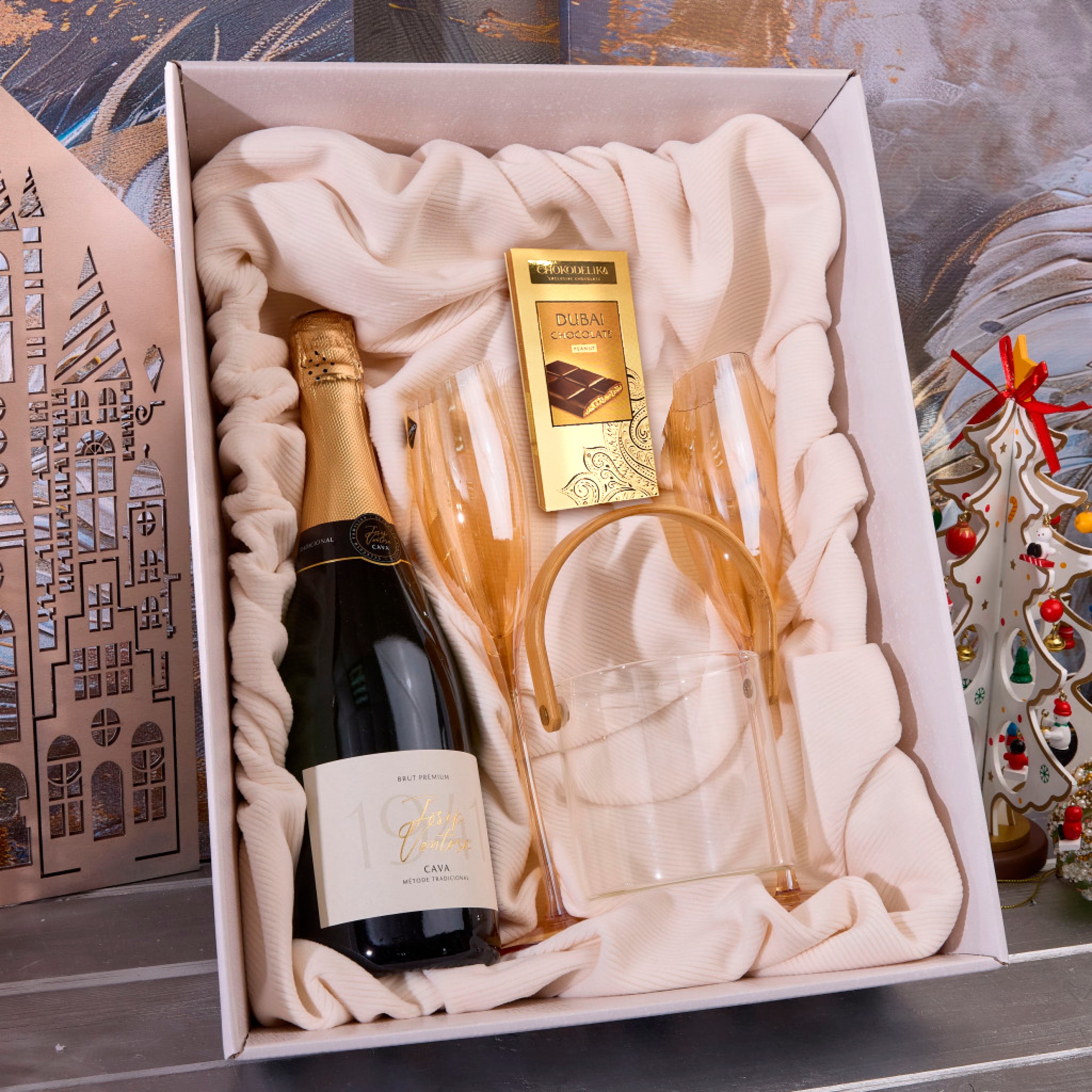 Подарочный набор "Цветущее сердце"