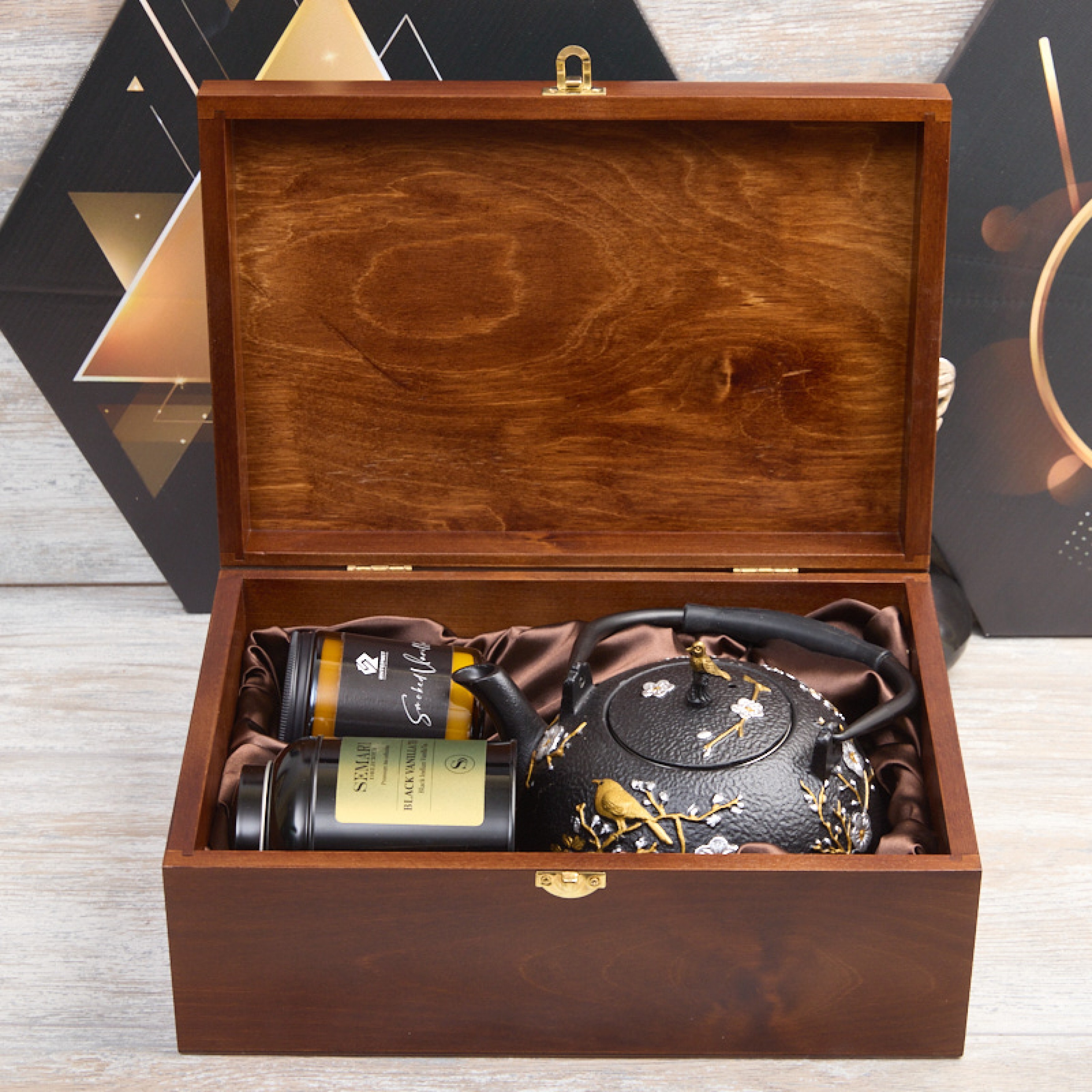 Подарочный набор "Чёрная ваниль"