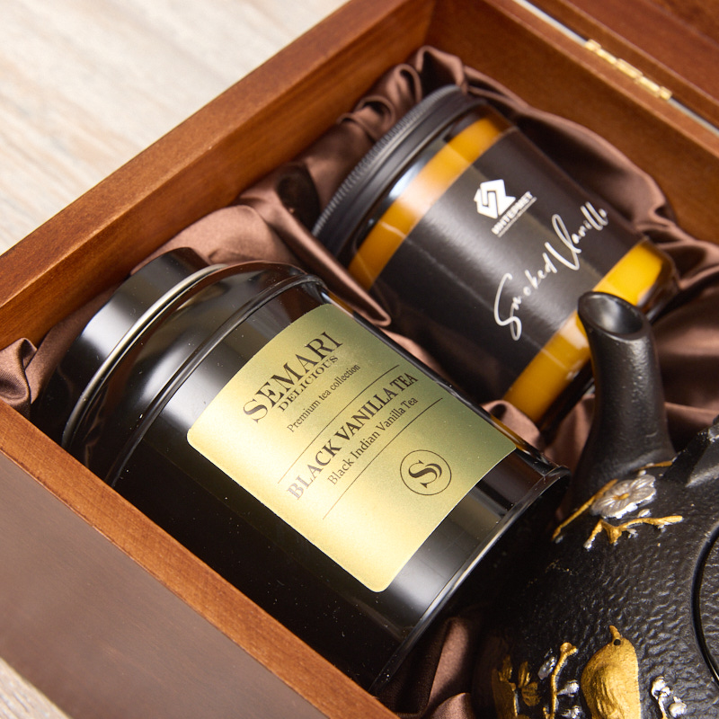 Подарочный набор "Чёрная ваниль"